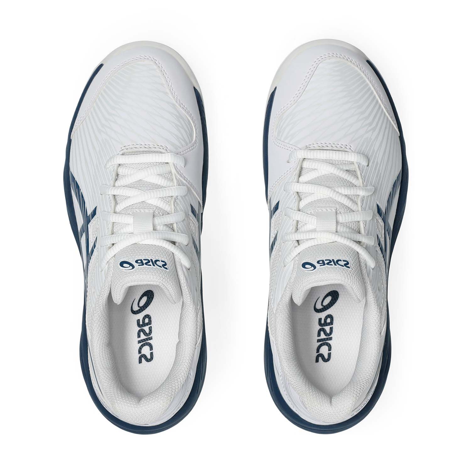 Asics Gel Game GS Junior's Tennis Shoes White/Mako Blue