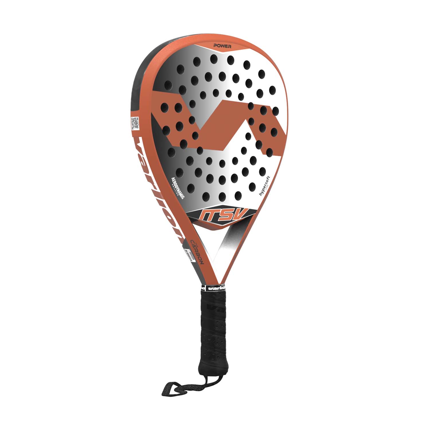 Varlion Bourne Hexagon 8.8 Padel Racket - Chestnut/Black/White