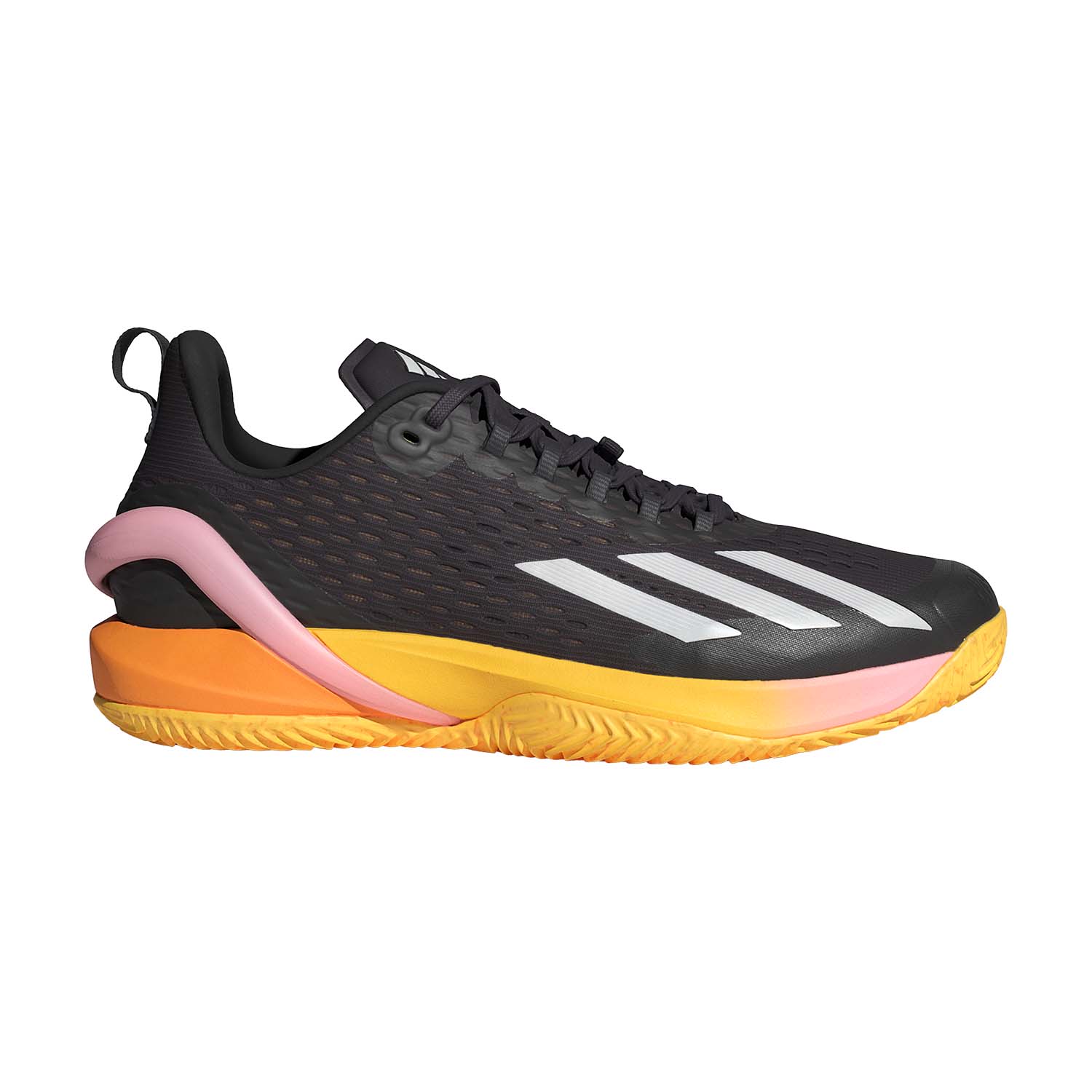 adidas adizero Cybersonic Clay - Aurora Black/Zero Metallic/Spark