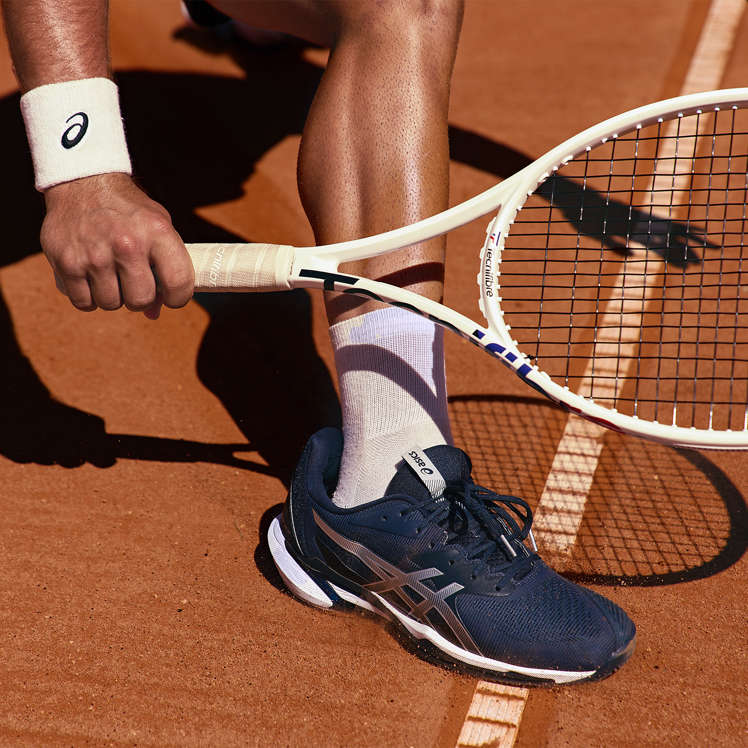 Asics Solution Speed FF 3 Clay Men's Tennis Shoes - French Blue