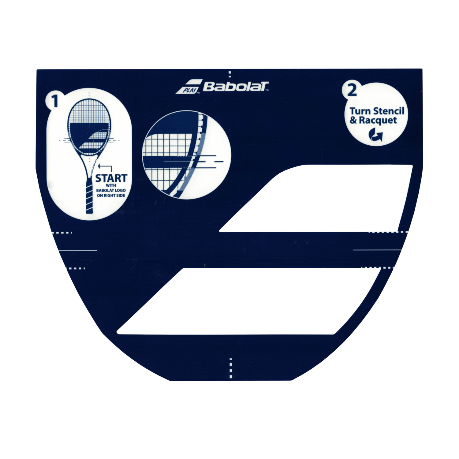 Babolat Stencil Logo