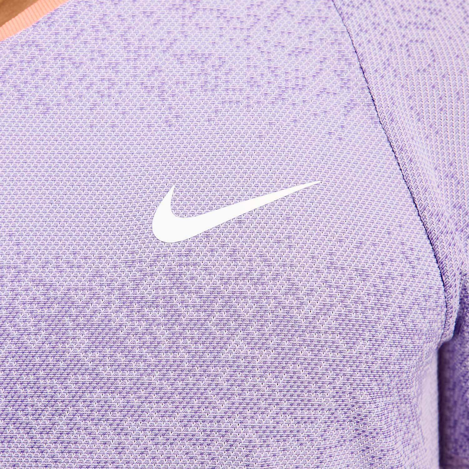 Nike Rafa Camiseta - Lilac Bloom/Bright Mango/White