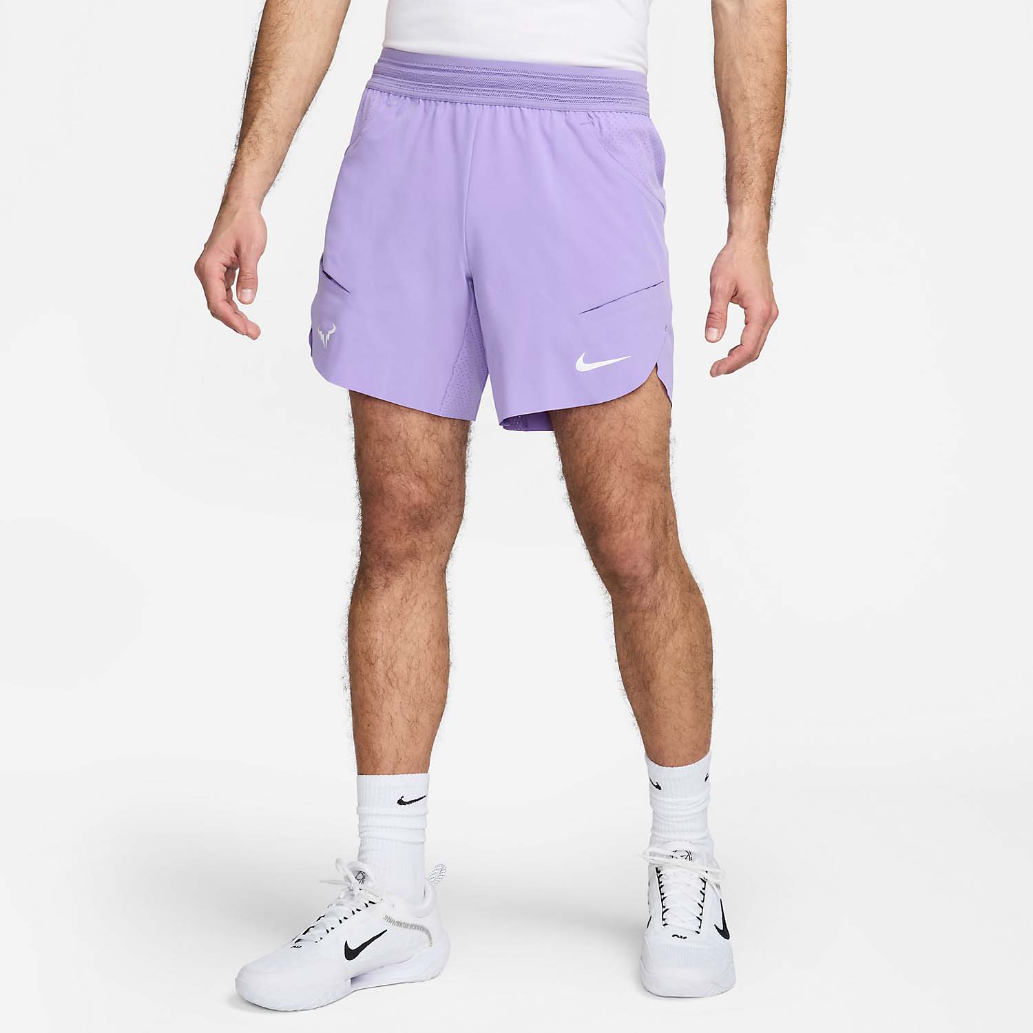 Nike Dri-FIT ADV Rafa Nadal 7in Shorts - Space Purple/White