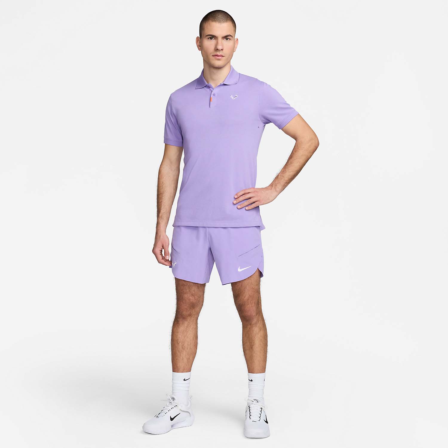 Nike Rafael Nadal DRI-FIT ハーフパンツ L Nike Dri-FIT ADV Rafa Nadal Shorts de Tenis Hombre Space Purple