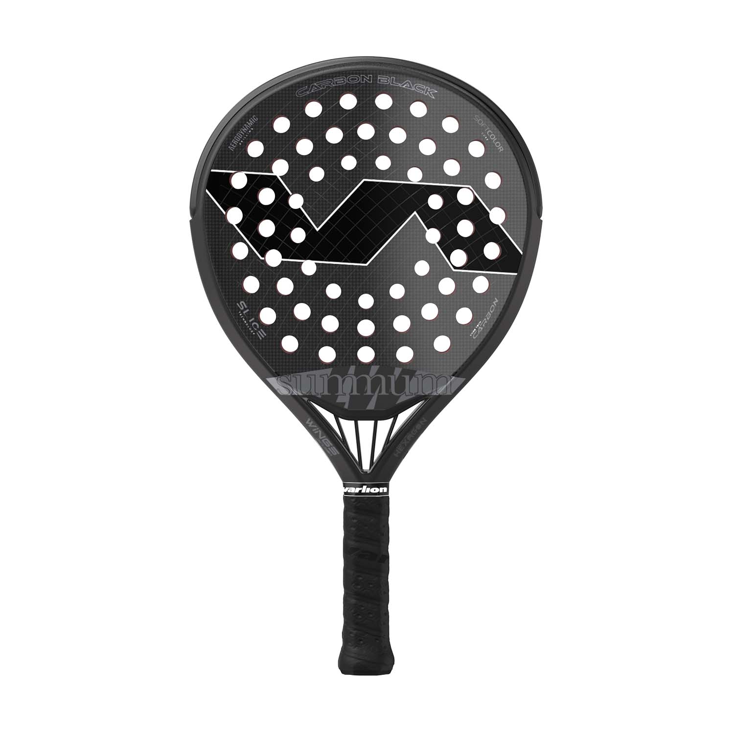 Varlion LW Summum Carbon Black Padel - Black