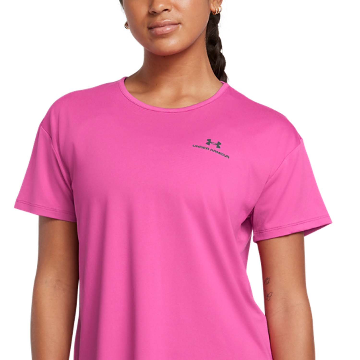 Under Armour Rush Energy 2.0 Camiseta - Astro Pink/Black