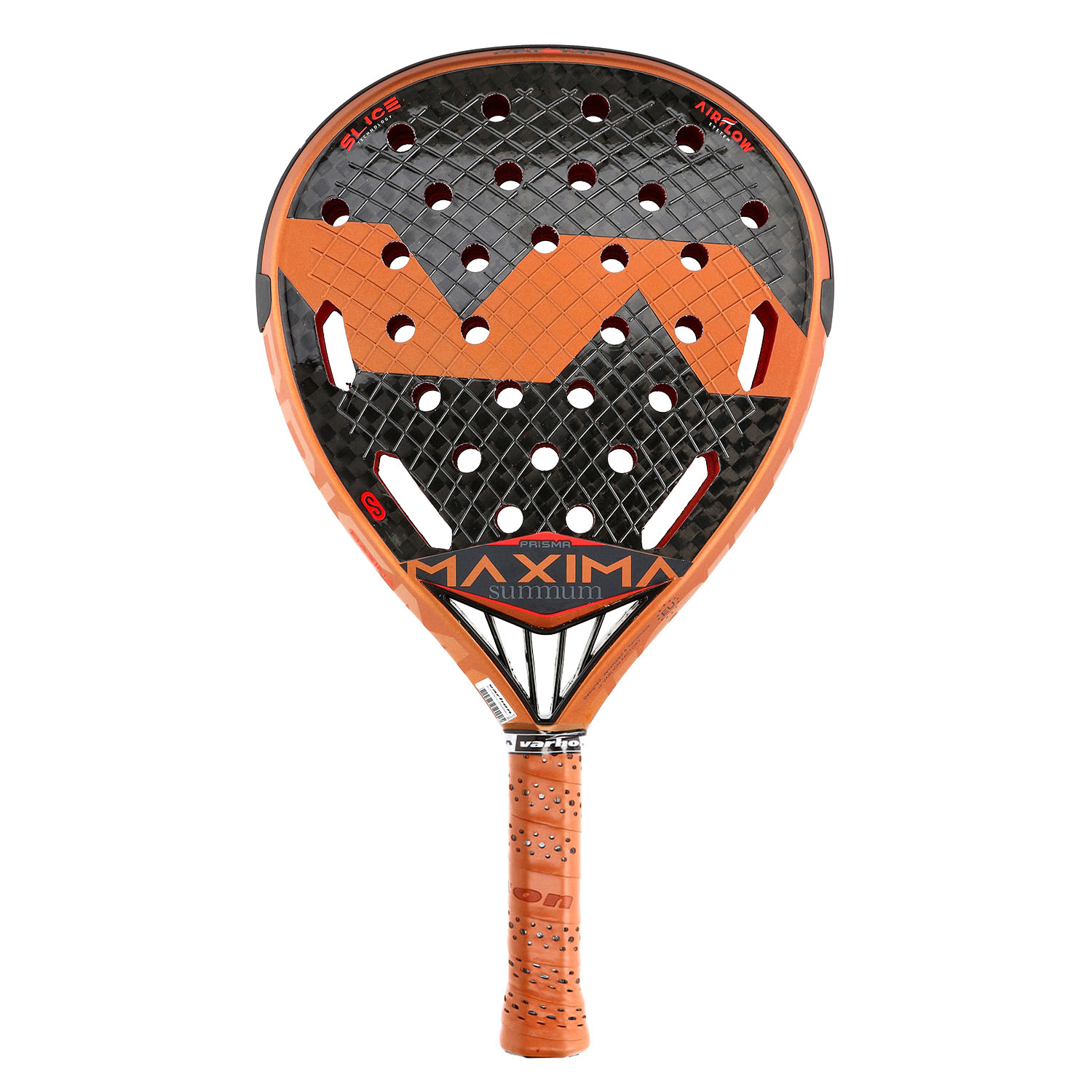 Varlion Maxima Summum Prisma Airflow S Padel Racket - Brown