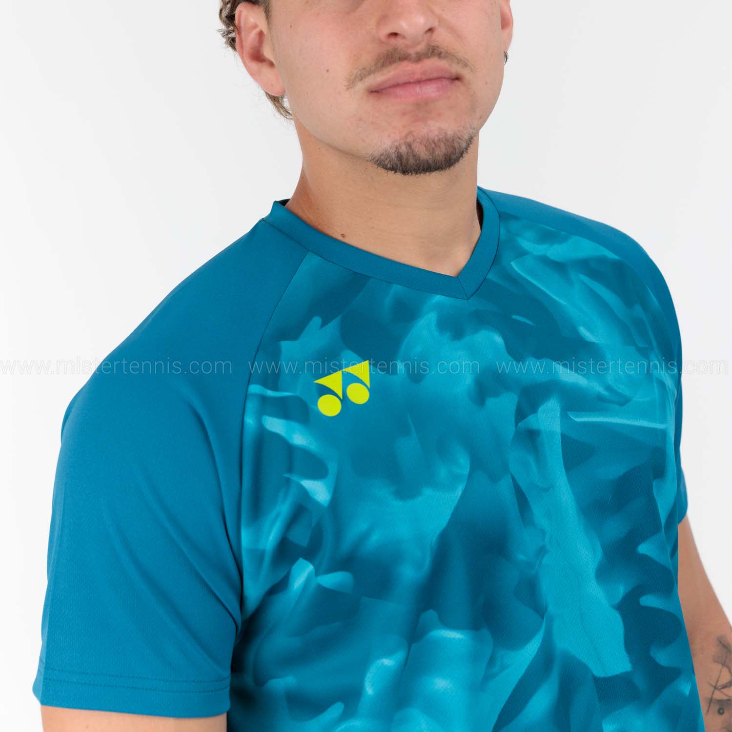 Yonex Club Team T-Shirt - Blue Green