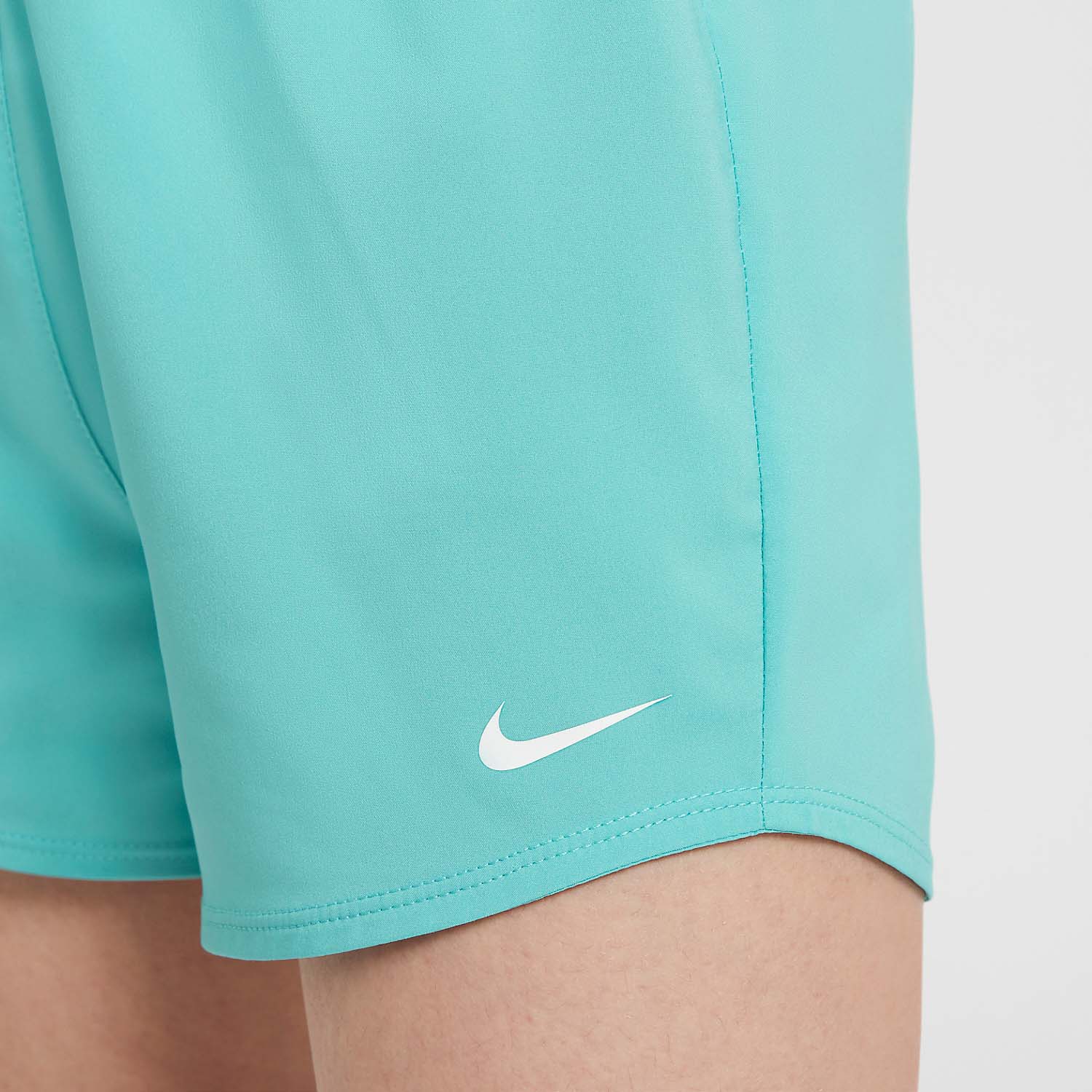 Nike Dri-FIT One 3in Girl's Tennis Shorts Green Frost/White