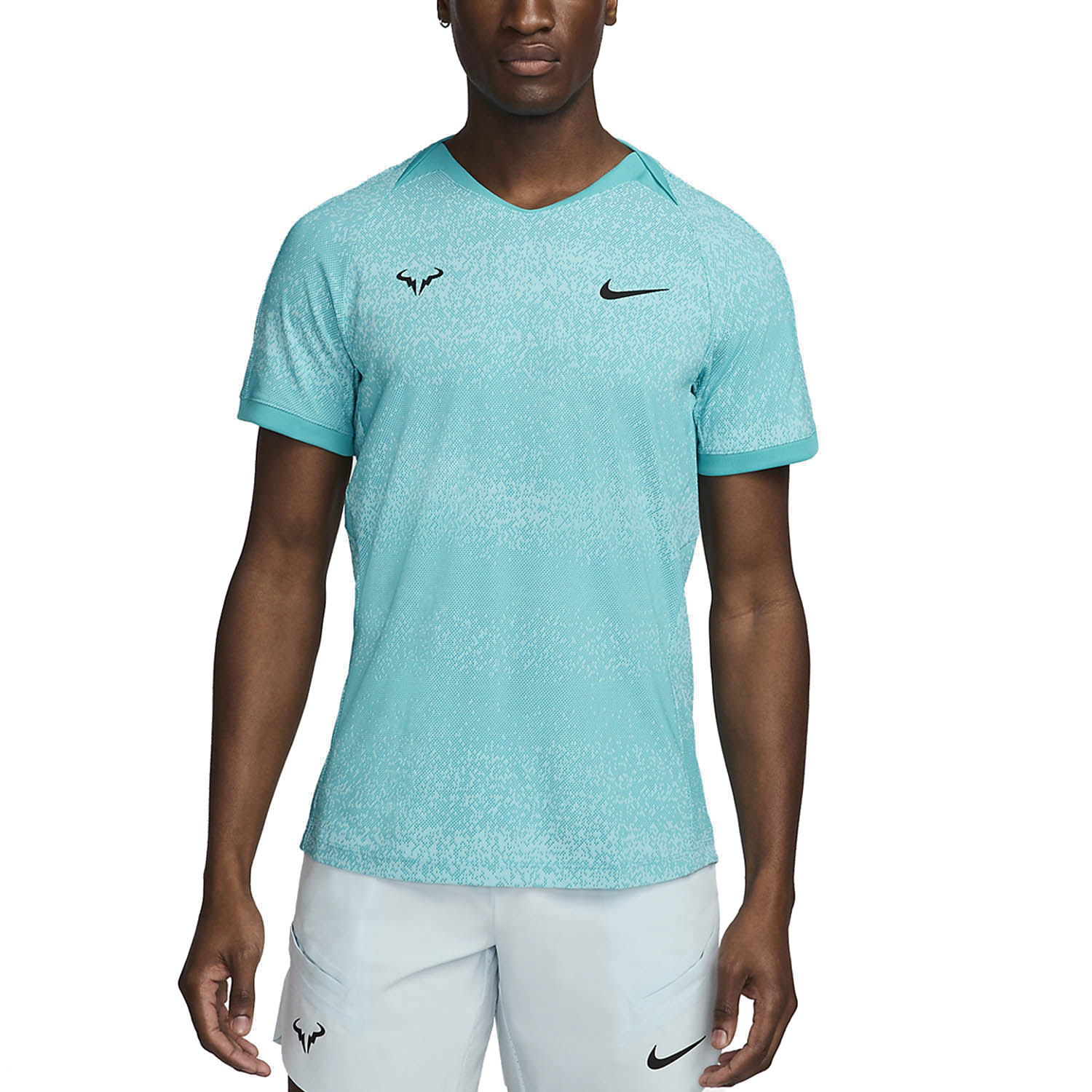 Nike Rafa Men's Tennis T-Shirt - Dusty Cactus/Black