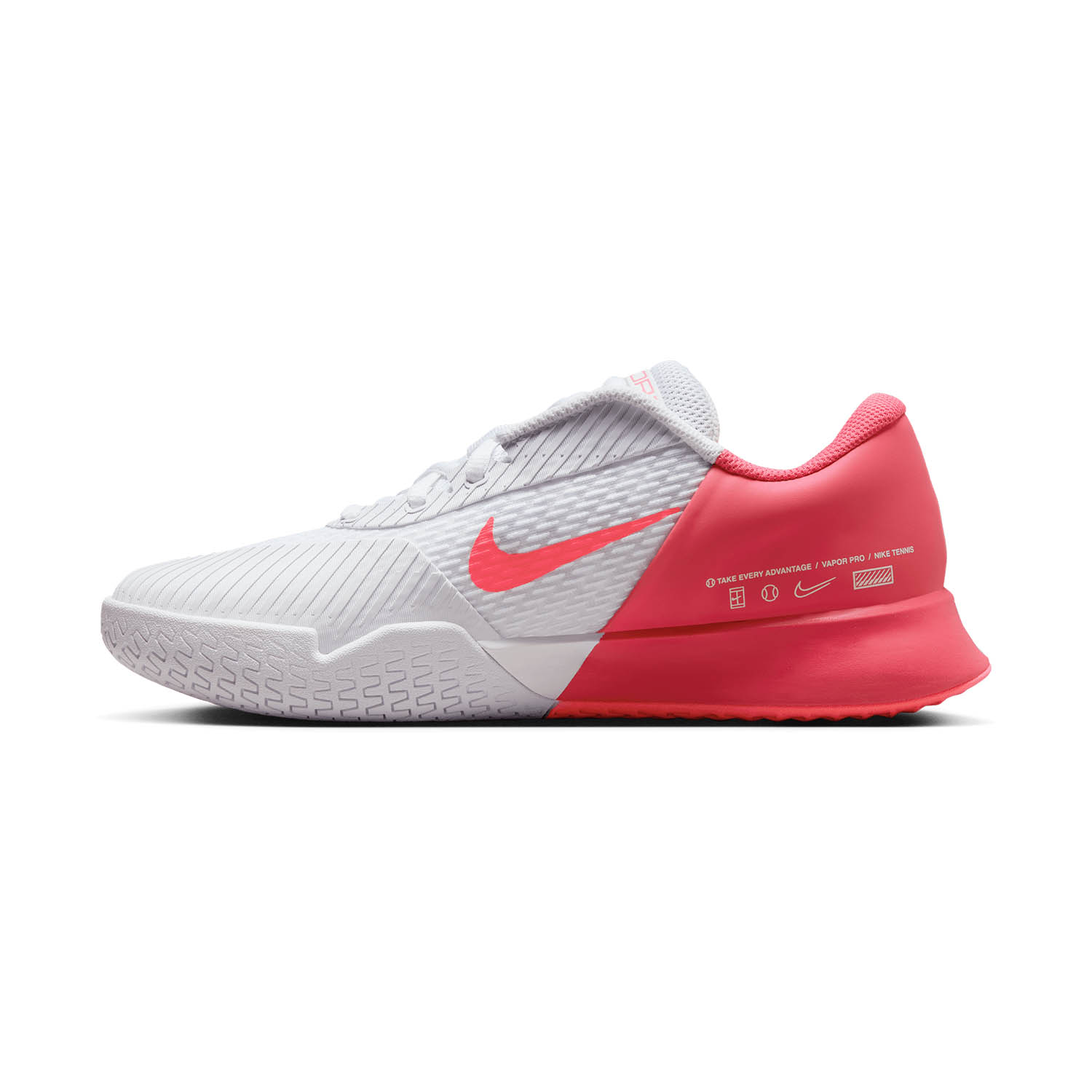 Nike Court Air Zoom Vapor Pro 2 HC Women's Tennis Shoes - White