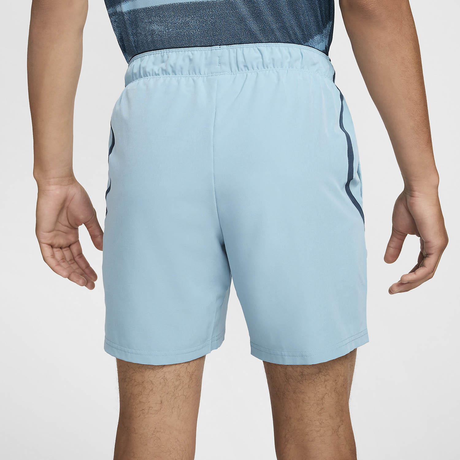 Nike Court Advantage 7in Men's Tennis Shorts - Denim Turquoise