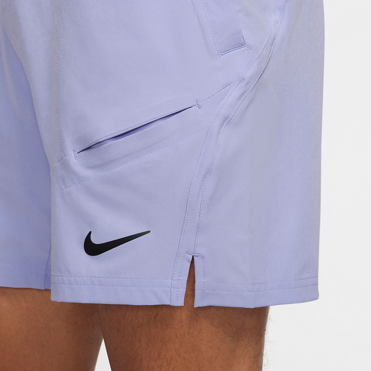 Nike Court Advantage 7in Men's Tennis Shorts - Purple Pulse/Black