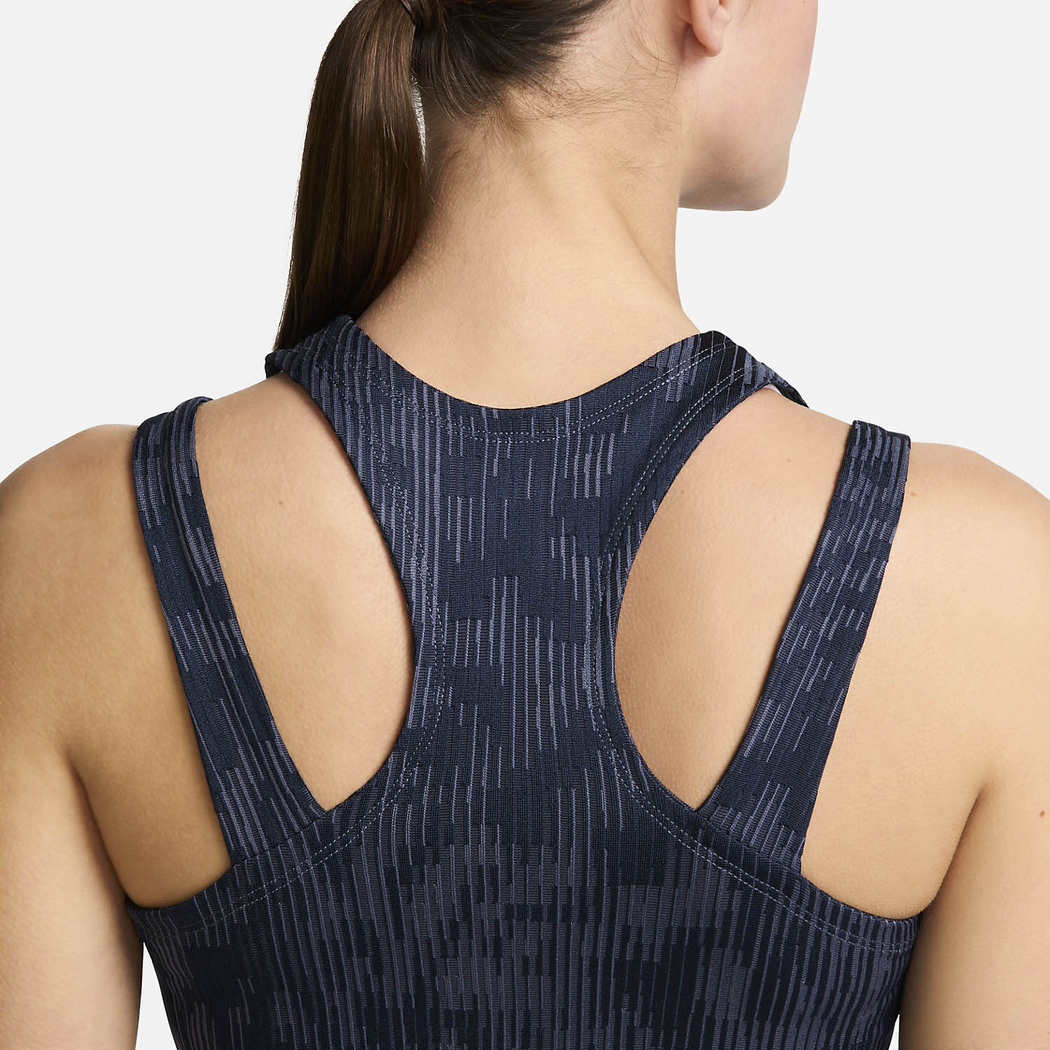 Nike Court Slam Women's Tennis Tank - Obsidian/White