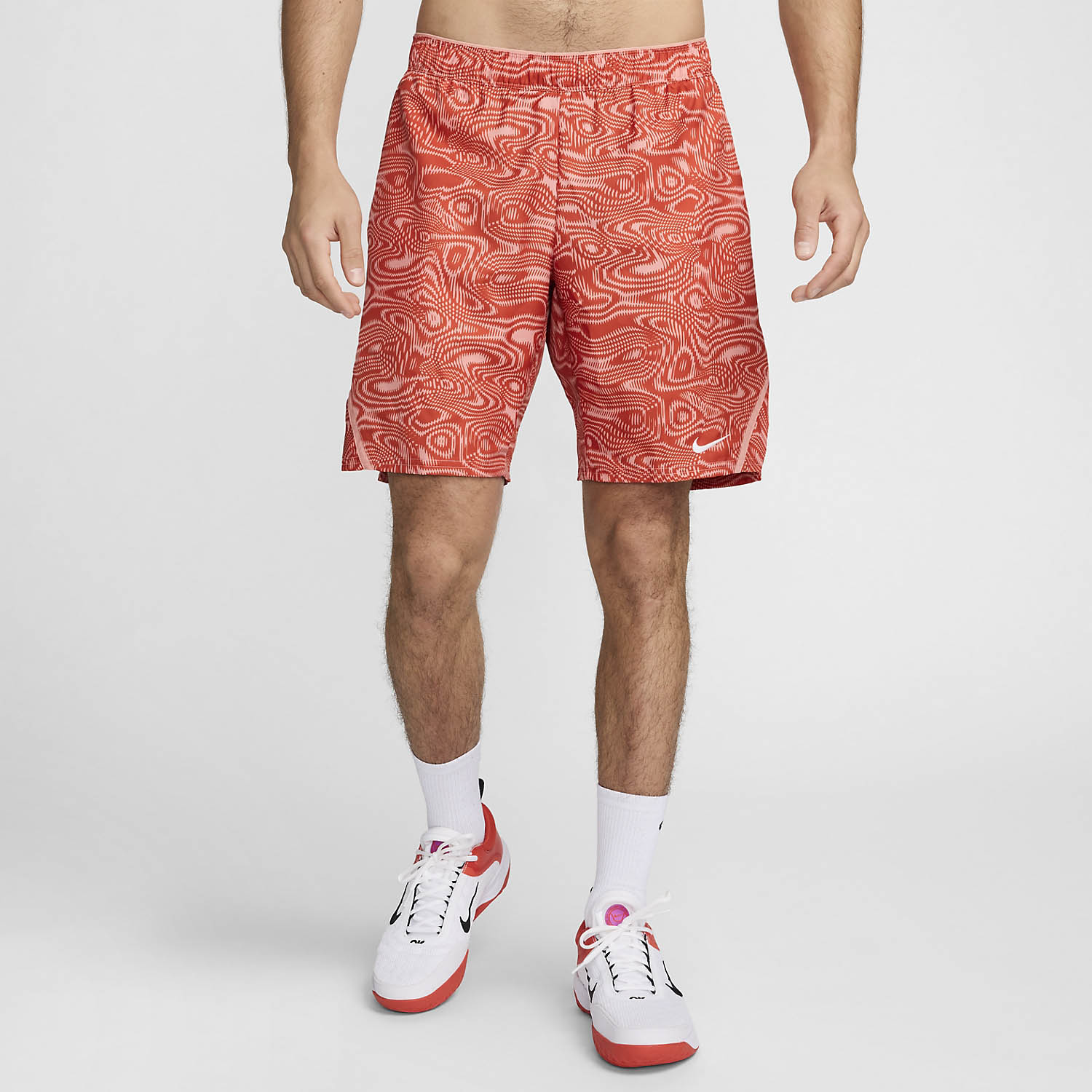 Nike Court Victory Graphic 9in Shorts Tenis Hombre Rust Factor