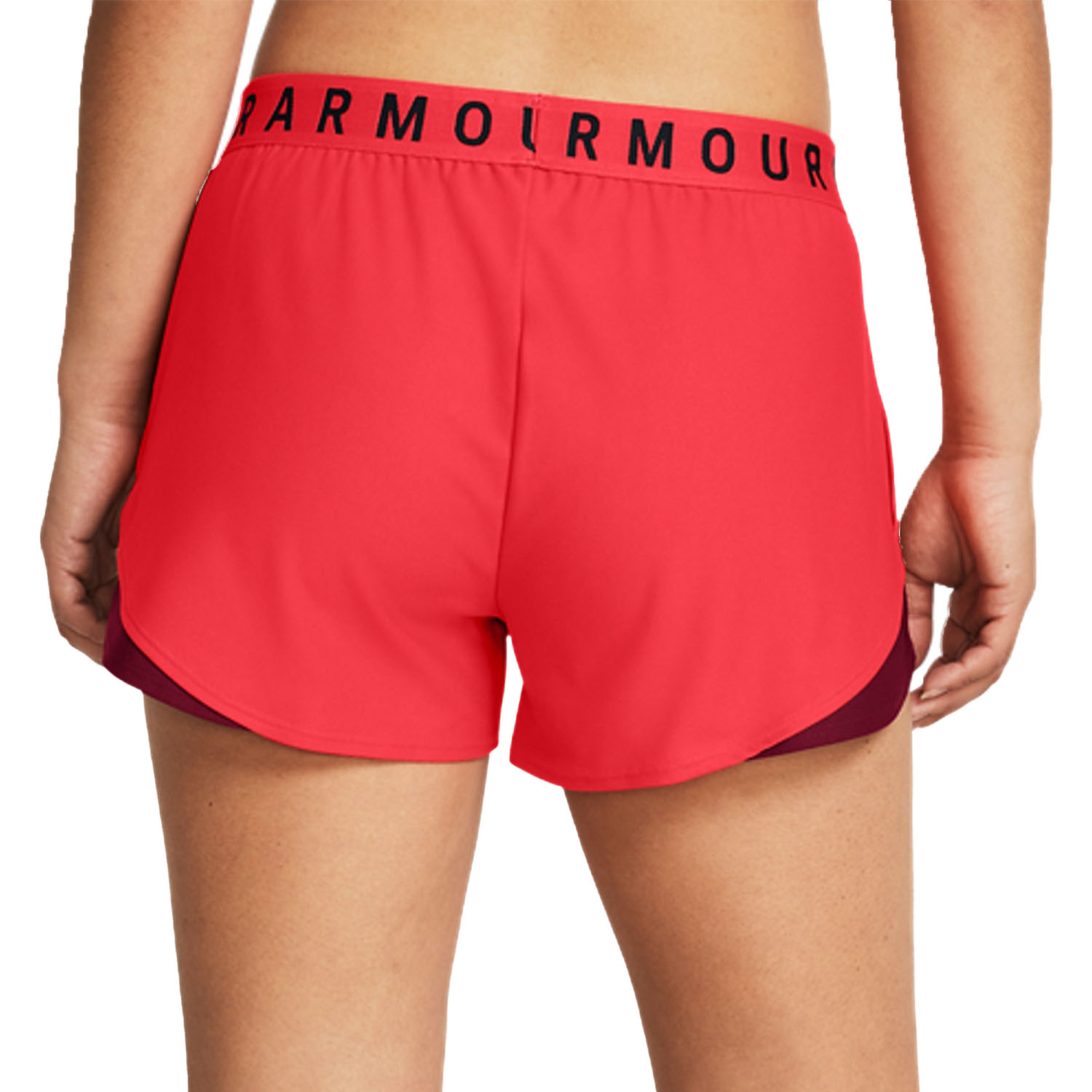 Under Armour Play Up 3.0 3in Shorts - Racer Red