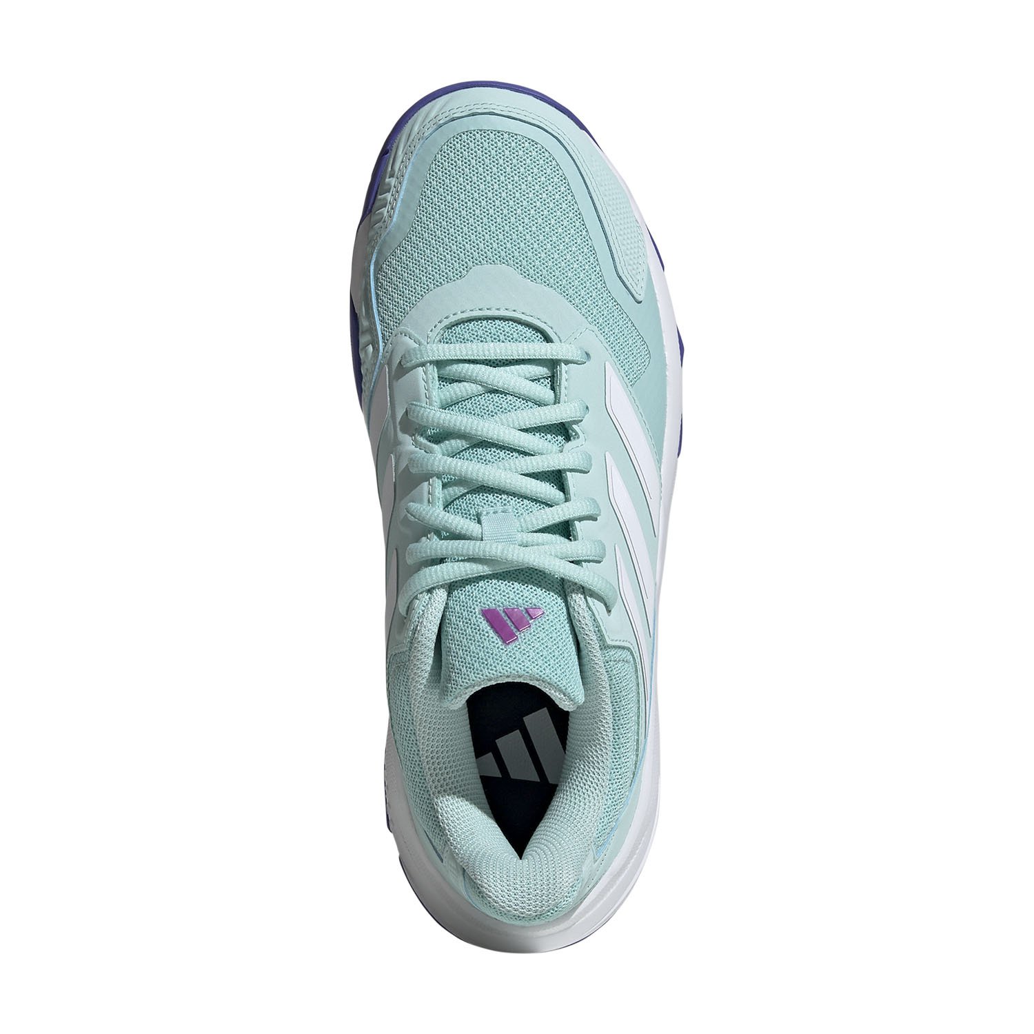 adidas Courtjam Control 3 Women's Tennis Shoes - Semi Flash Aqua