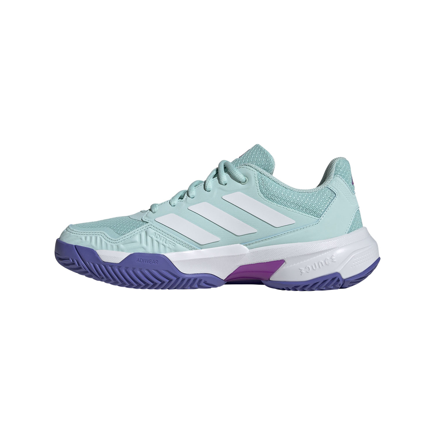 adidas Courtjam Control 3 Women's Tennis Shoes - Semi Flash Aqua