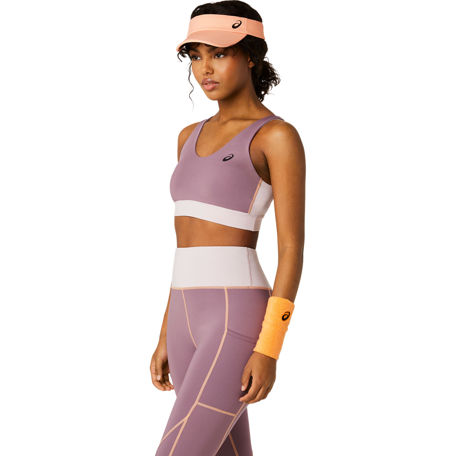 Asics Court Sports Bra - Dusty Mauve