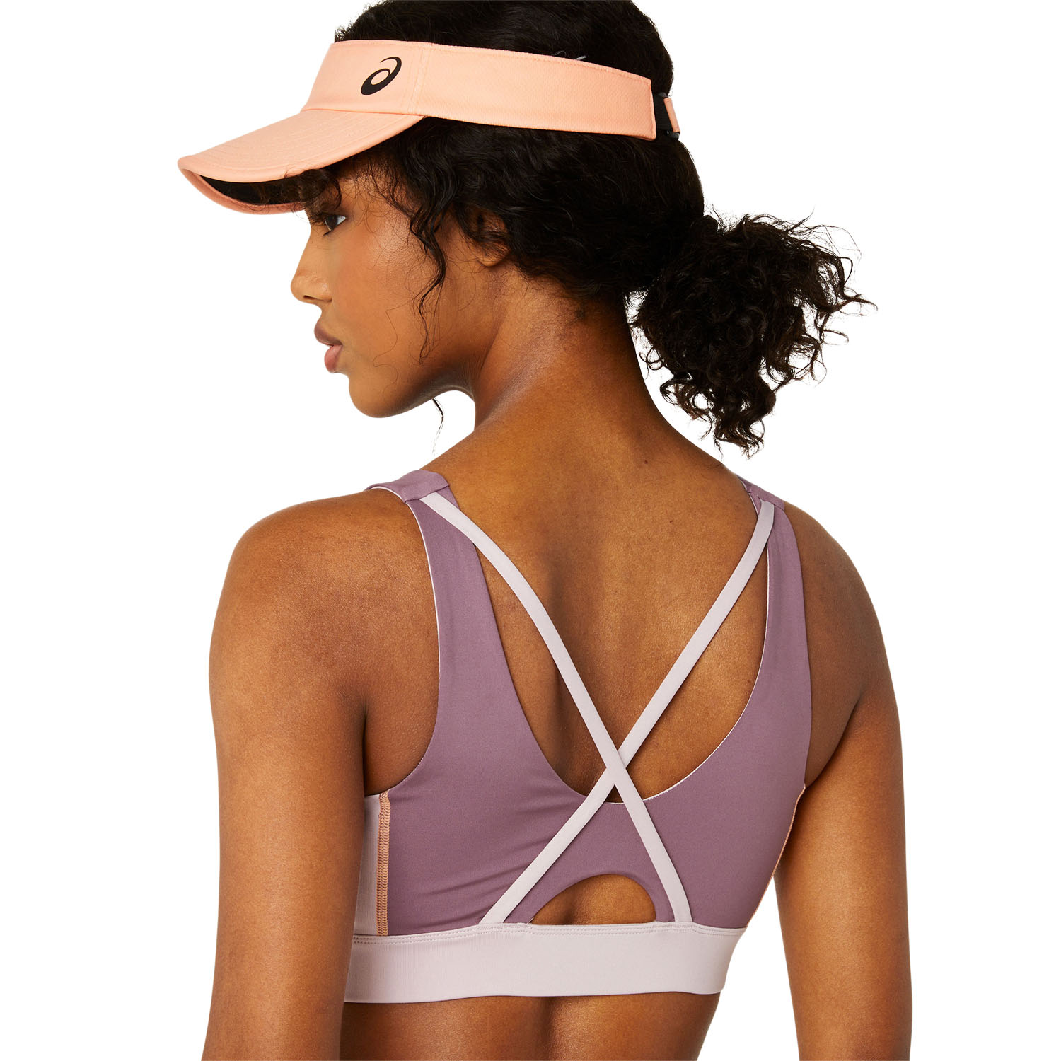 Asics Court Sports Bra - Dusty Mauve