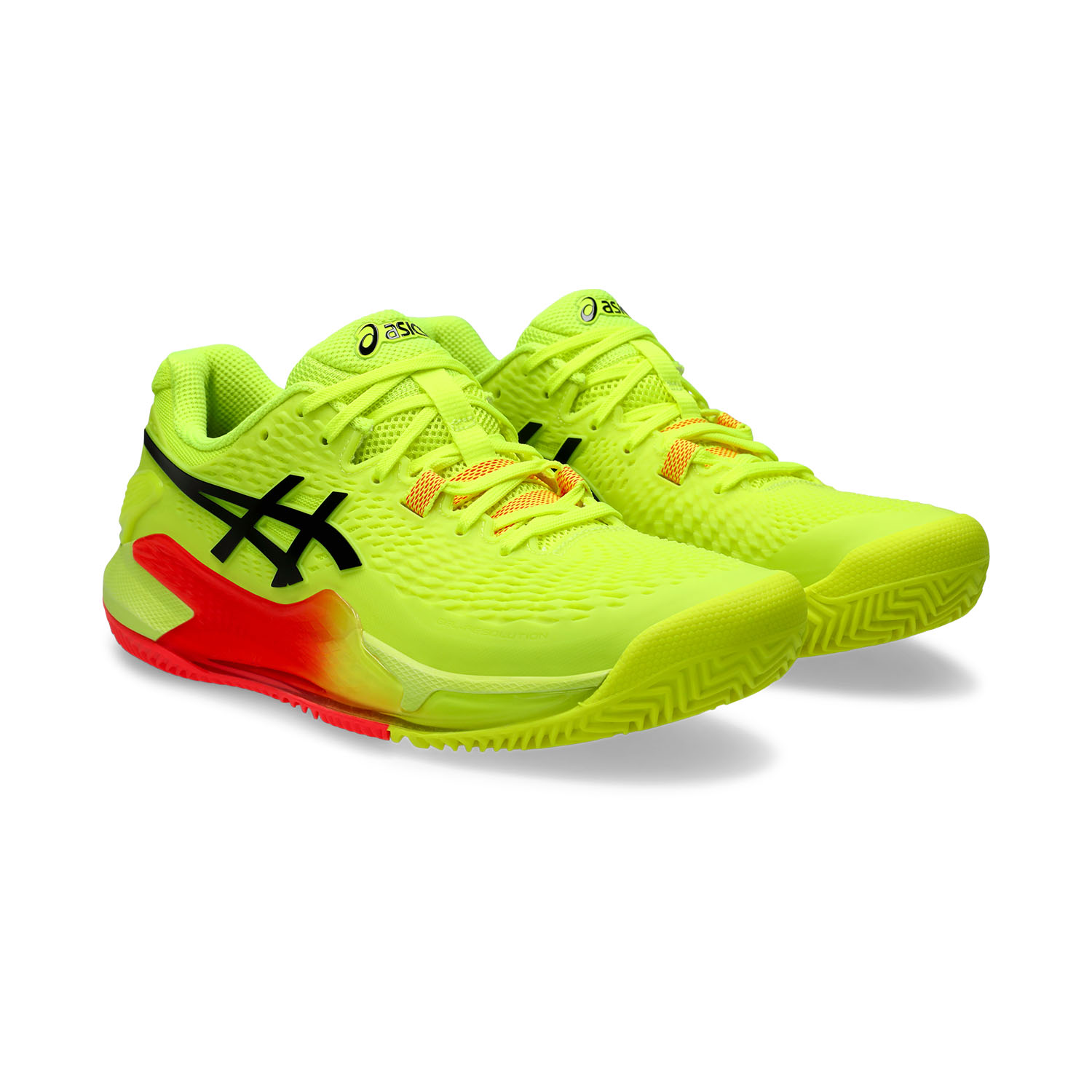 Asics Gel Resolution Clay 9 COS Women's Tennis Shoes - Safety Yellow