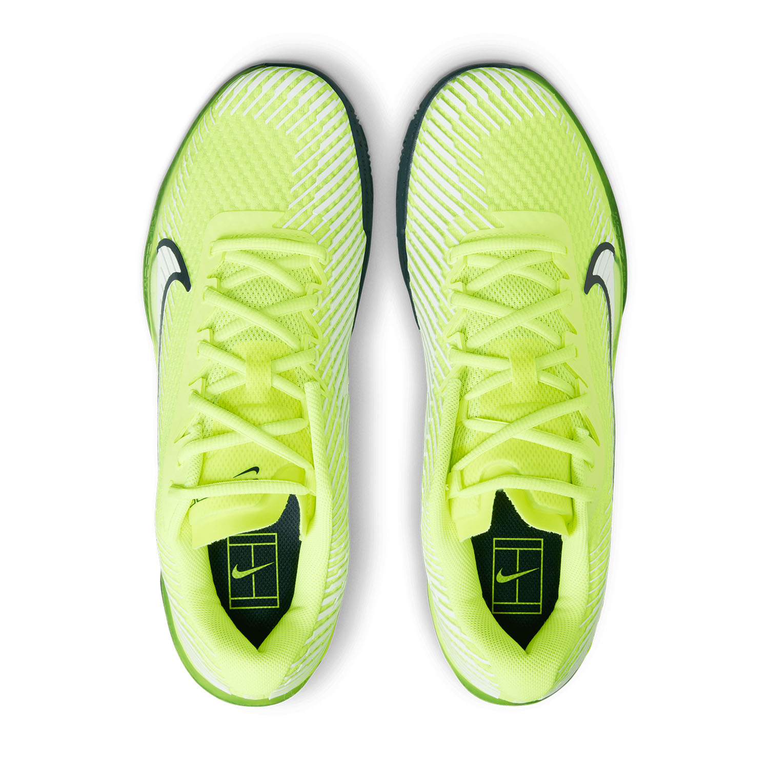 Nike Court Air Zoom Vapor 11 Clay Men's Tennis Shoes - Volt
