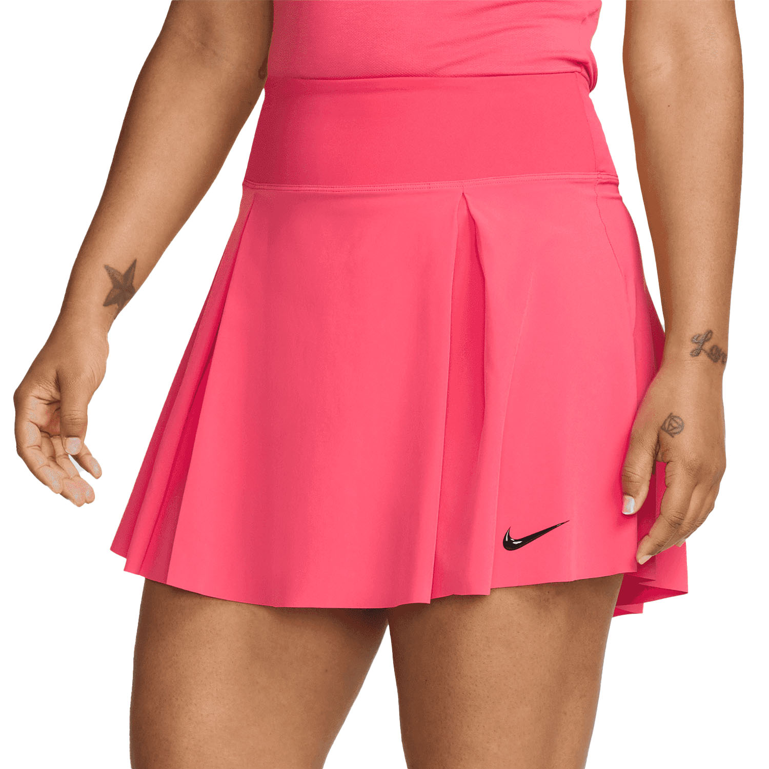 Nike Dri-FIT Advantage Women's Tennis Skirt - Aster Pink/Black