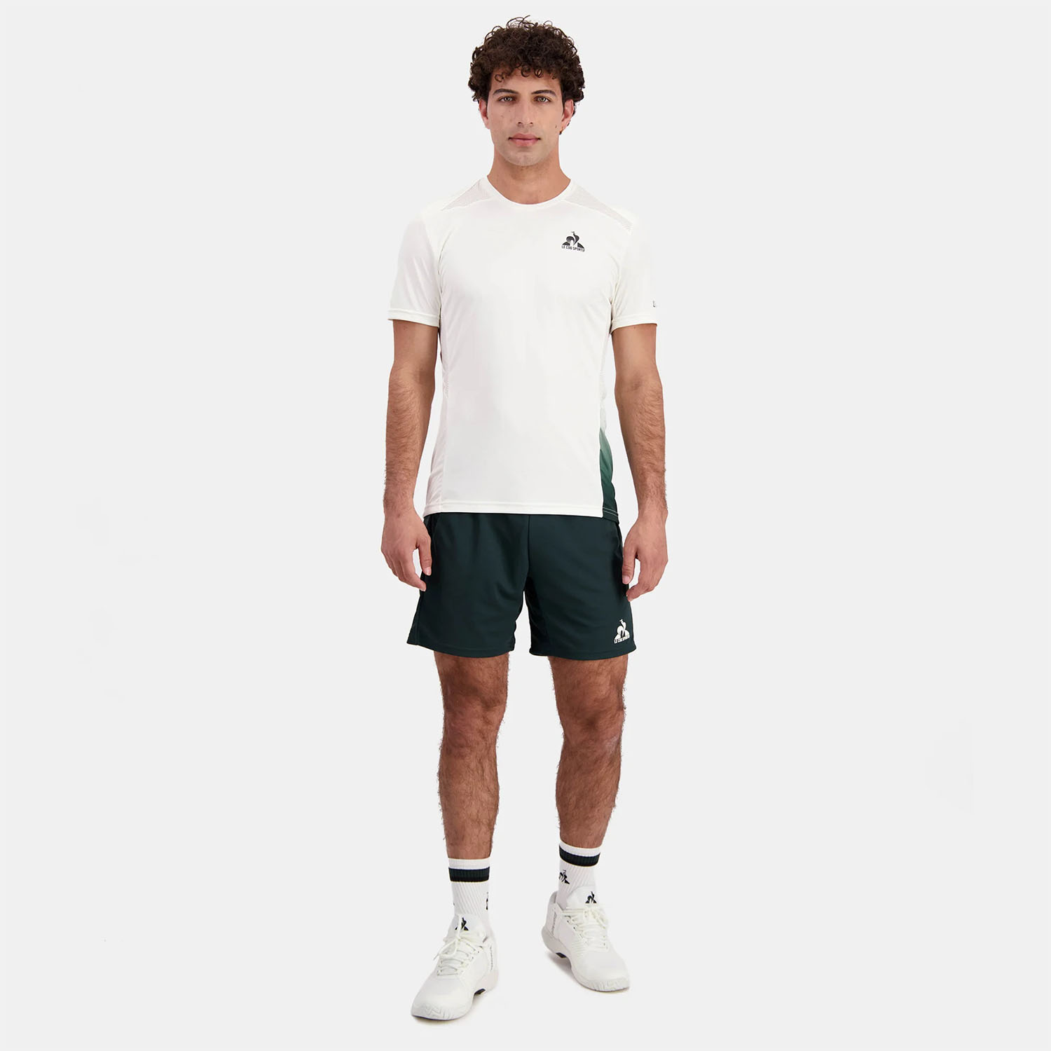 Le Coq Sportif Pro Tournement T-Shirt - Marshmallow