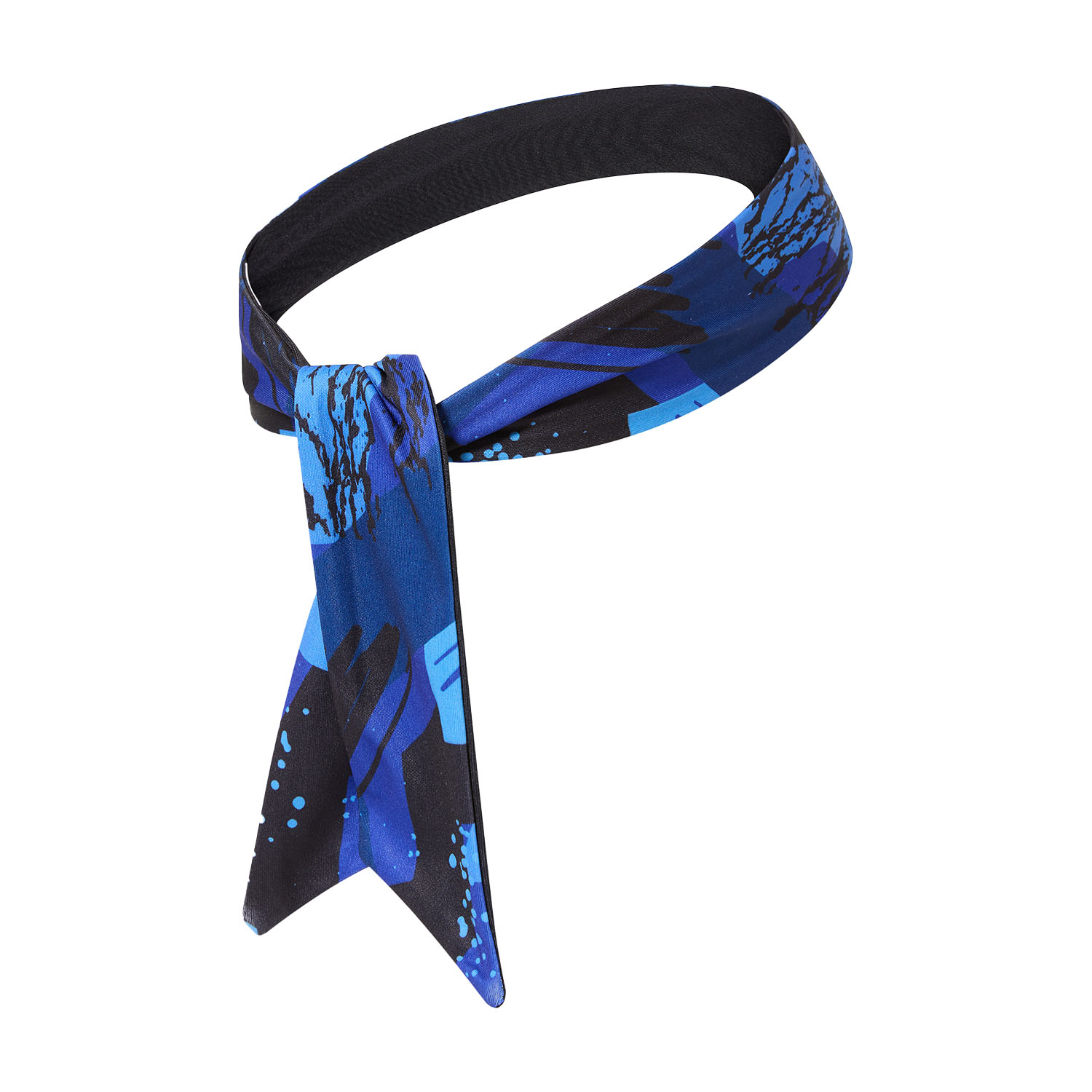 Australian Ace Scribble Headband - Blu Navy