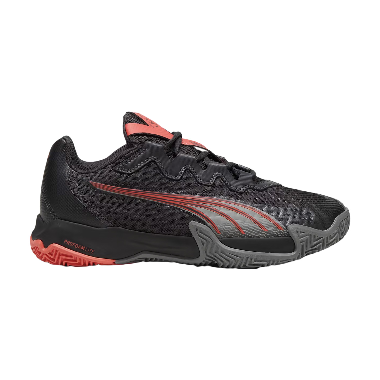 Puma NOVA Elite Men's Padel Shoes Flat Dark Gray/Black