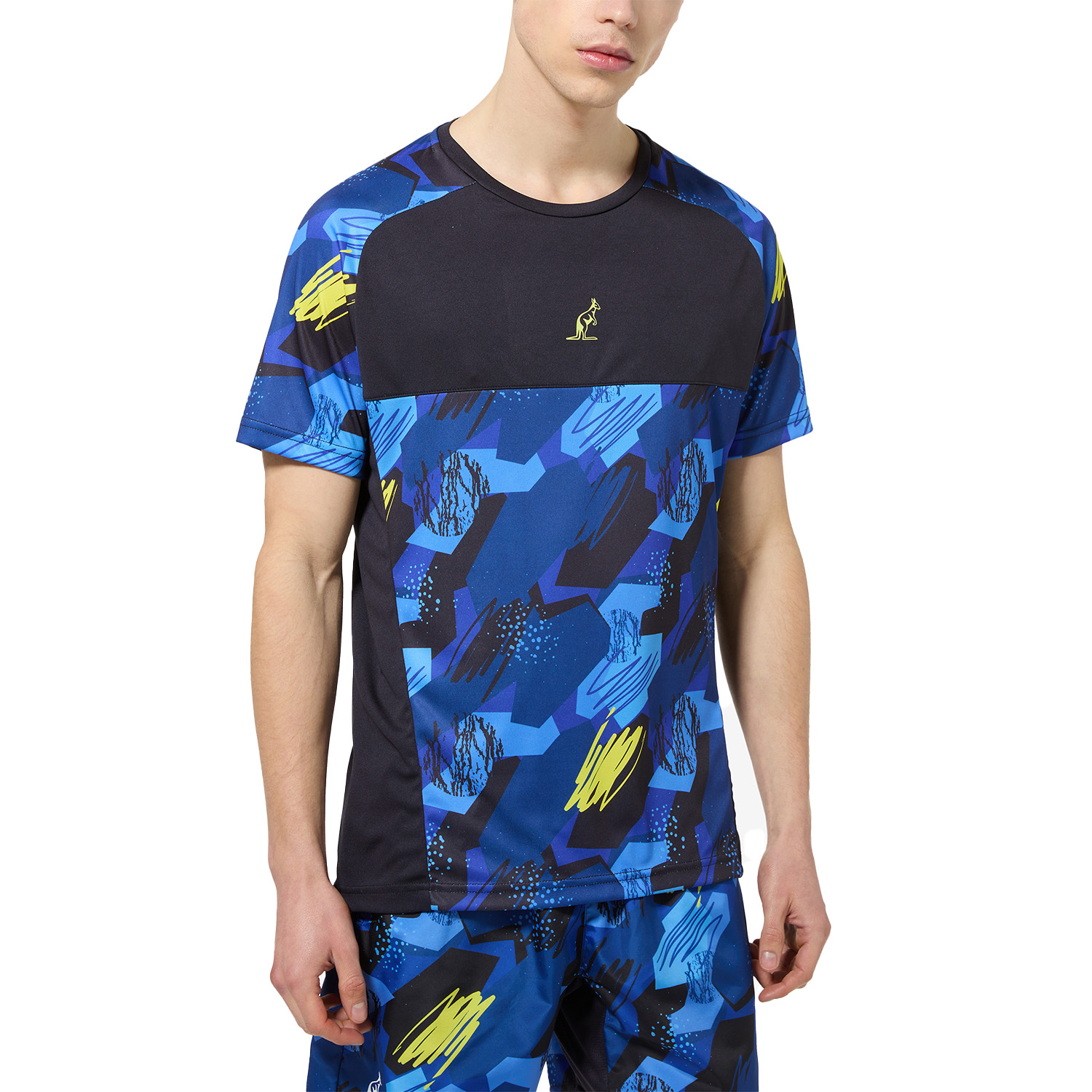 Australian Scribble T-Shirt - Blu Navy