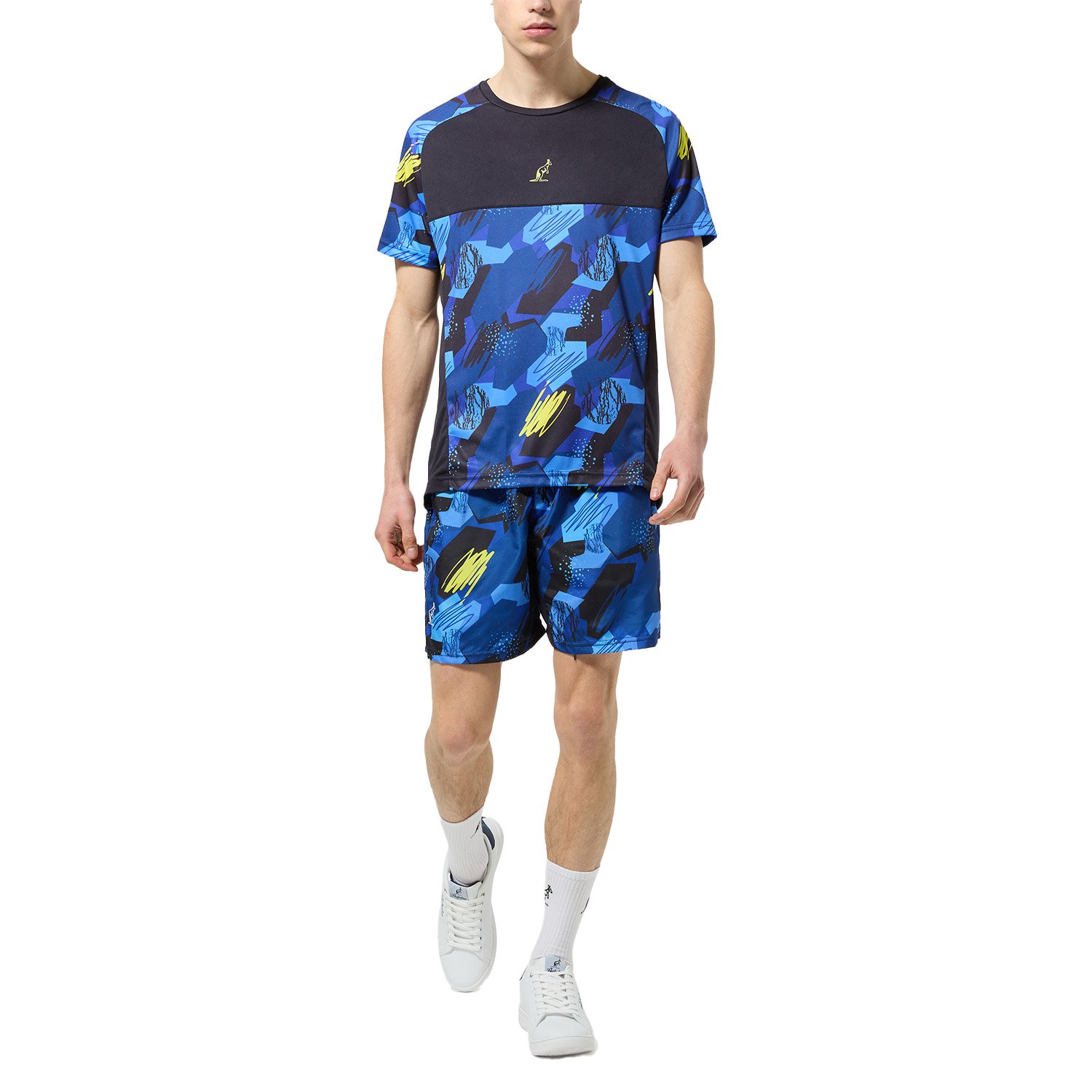Australian Scribble T-Shirt - Blu Navy