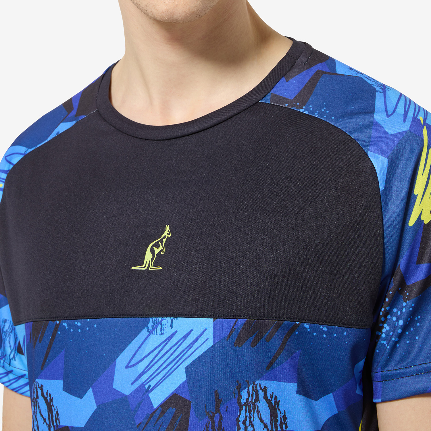 Australian Scribble T-Shirt - Blu Navy