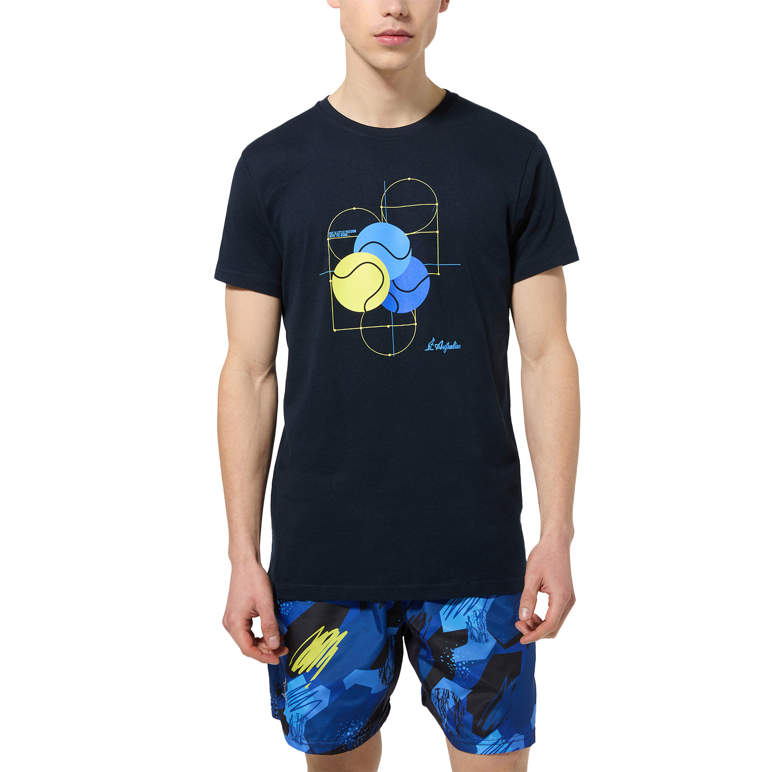 Australian Ball T-Shirt - Blu Navy