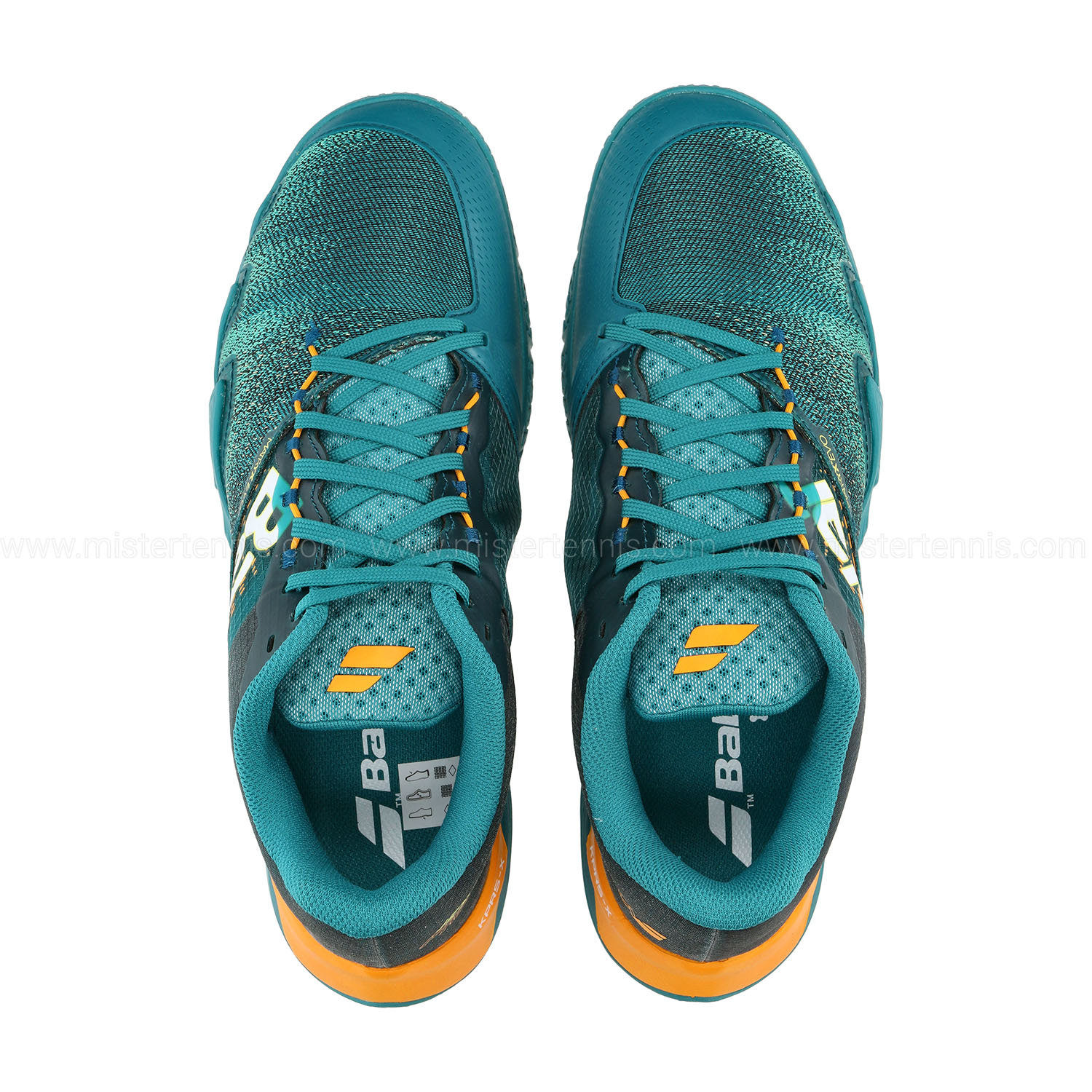 Babolat Jet Premura 2 Men's Padel Shoes - Deep Lake/Apricot