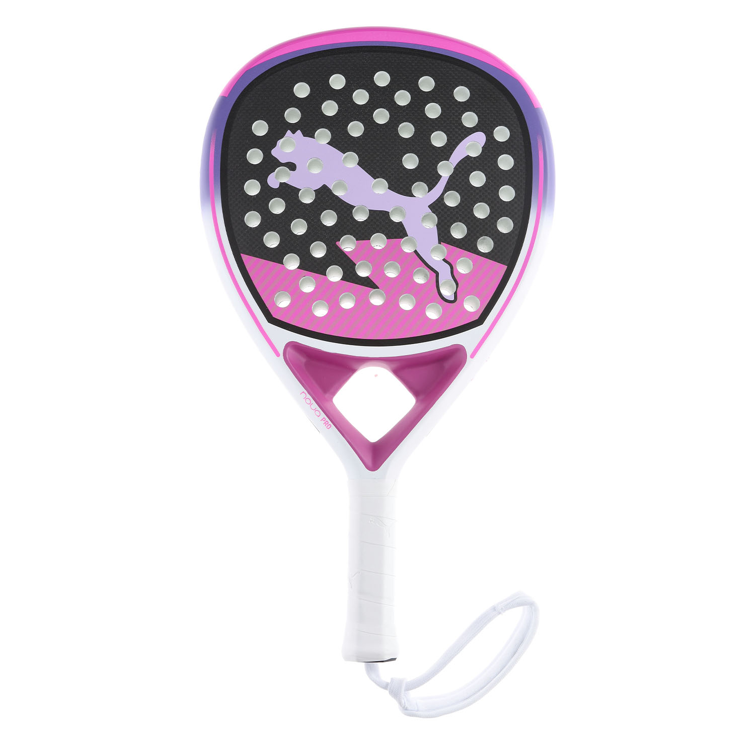 Puma Nova Pro Racchetta da Padel - Black/Poison Pink/White