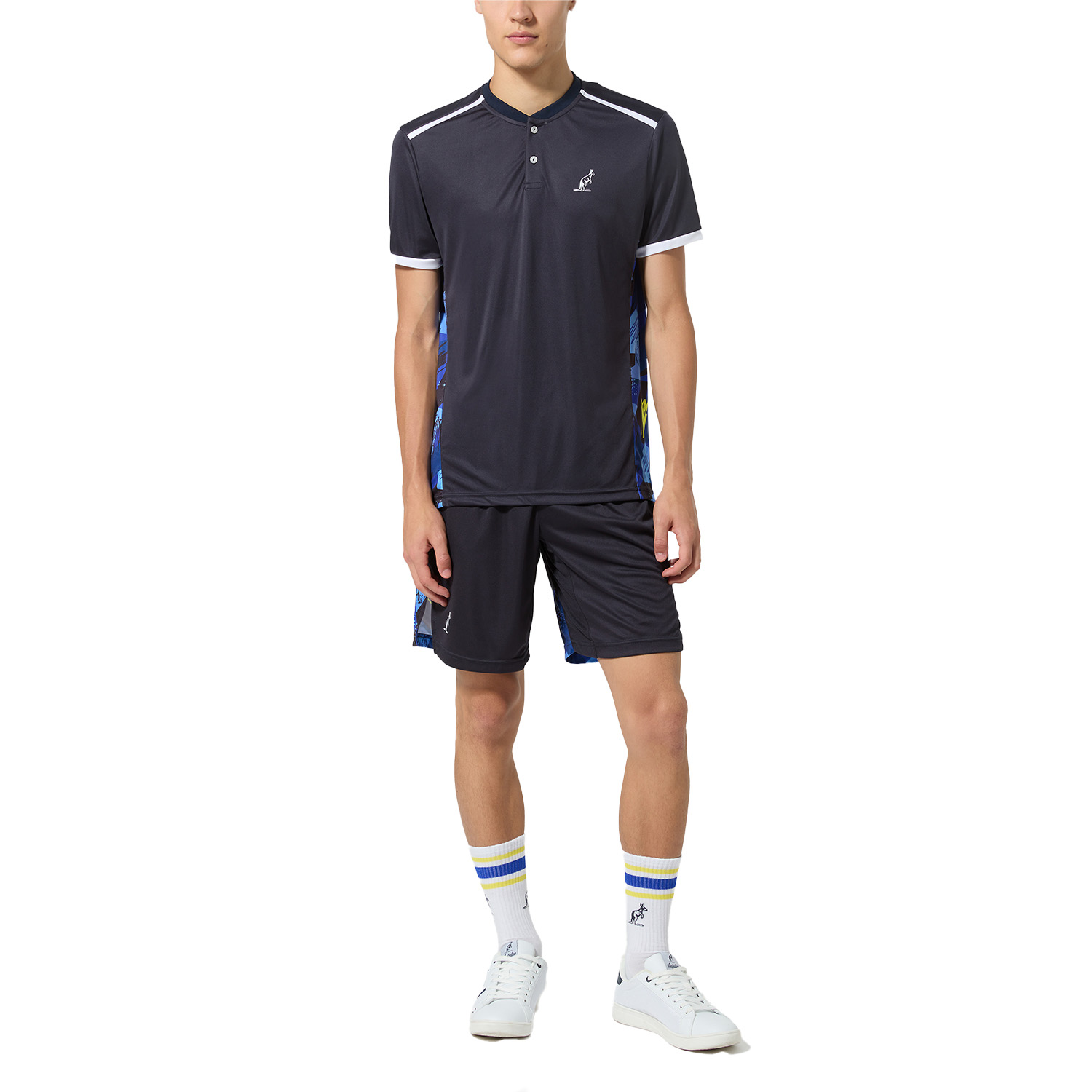 Australian Scribble 8.5In Shorts - Blu Navy