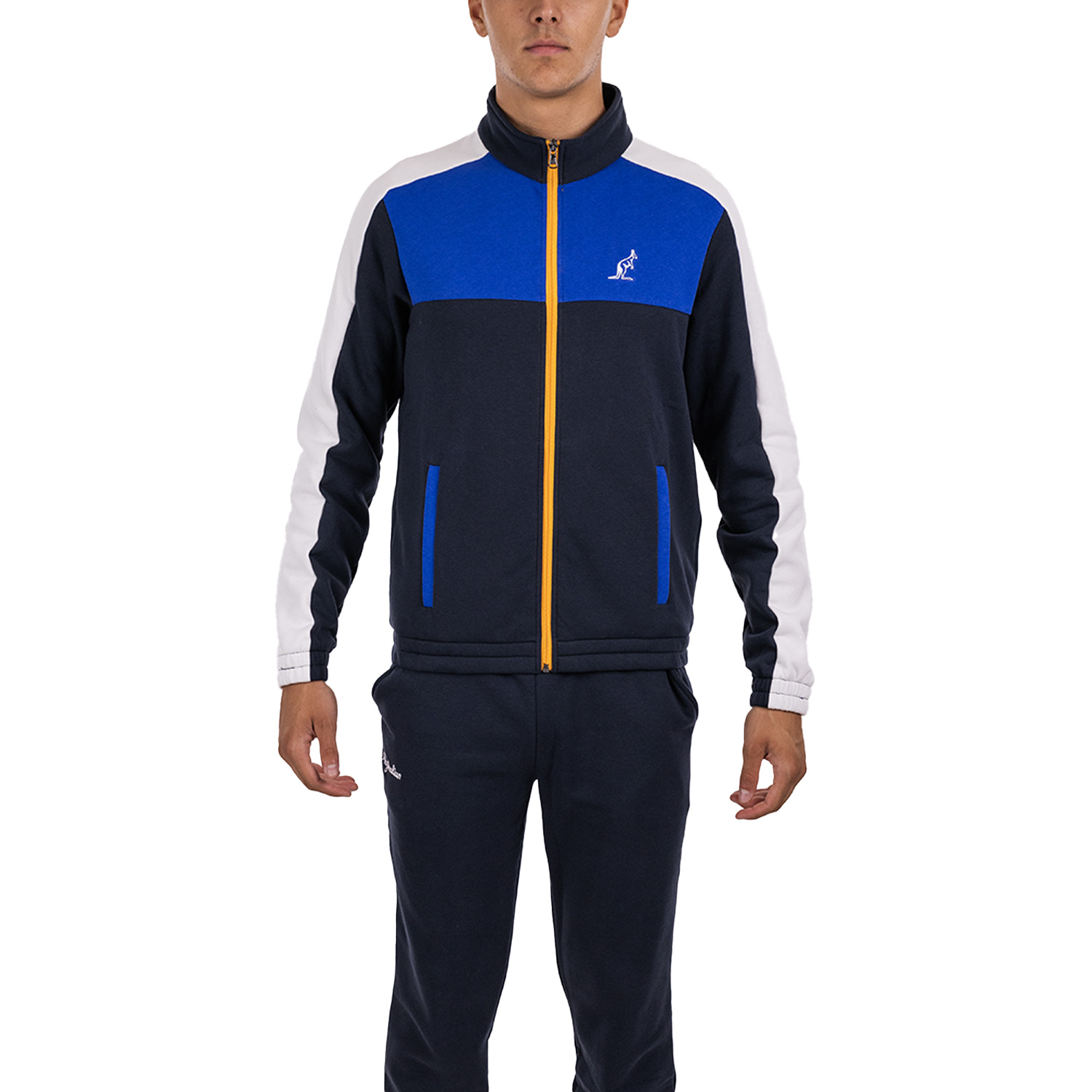 Tuta Uomo Boxeur Des Rues Tuta Intera Completa Tracksuit UOMO Australian Iconissima In Smash Microtouch Poliestere Woven Microfibra Uomo Nero 39582 Detail Tuta Leggera Con Zip