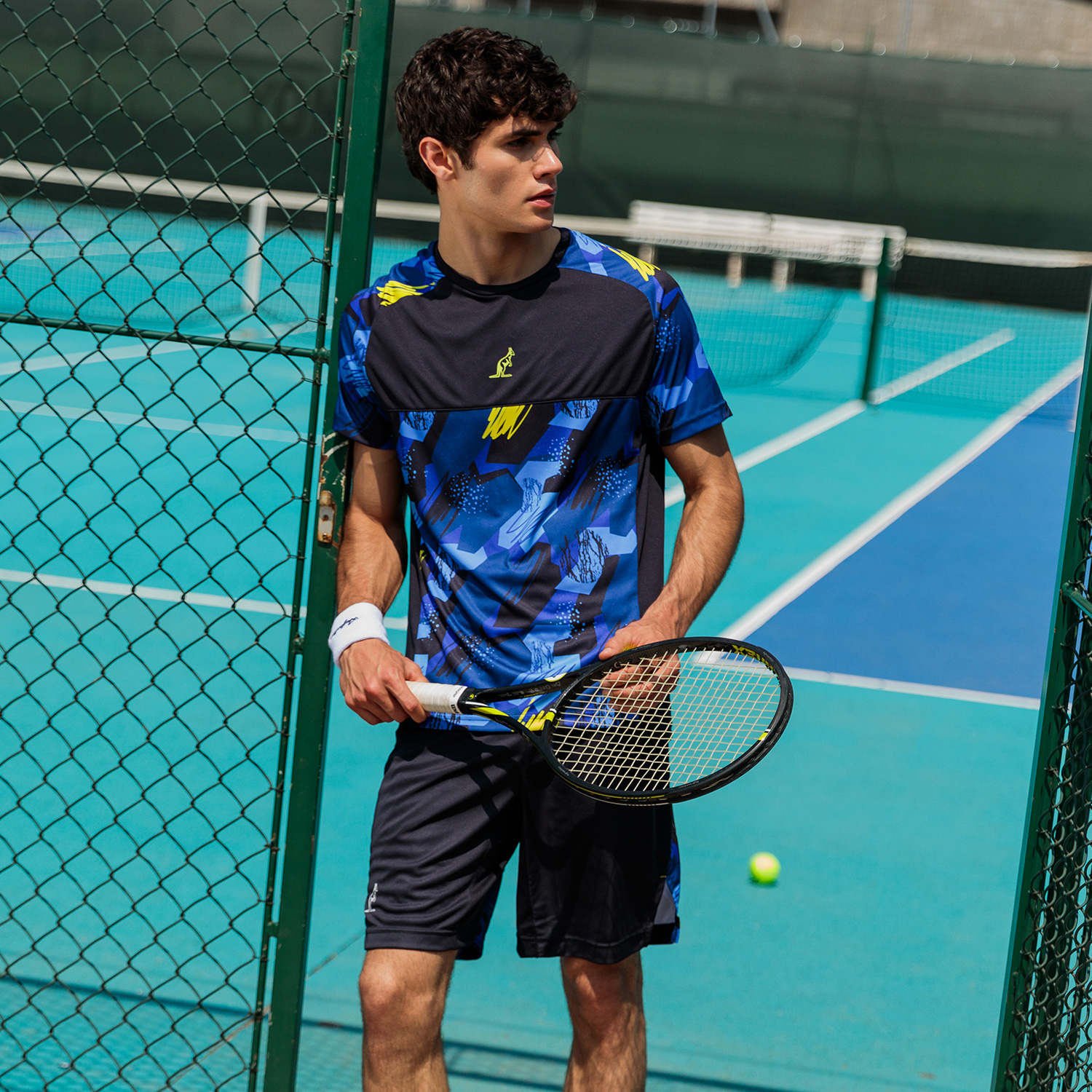 Australian Scribble T-Shirt - Blu Navy