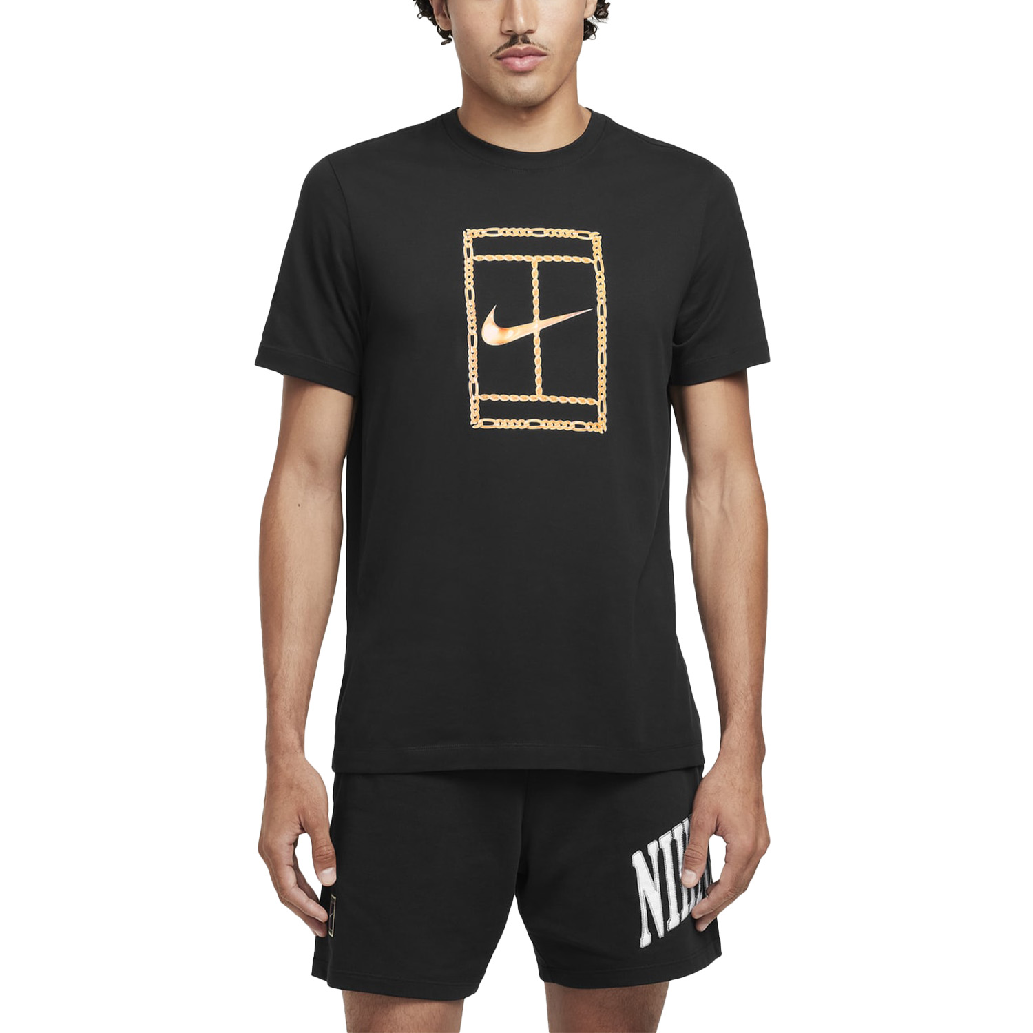 Nike Court Heritage T-Shirt - Black
