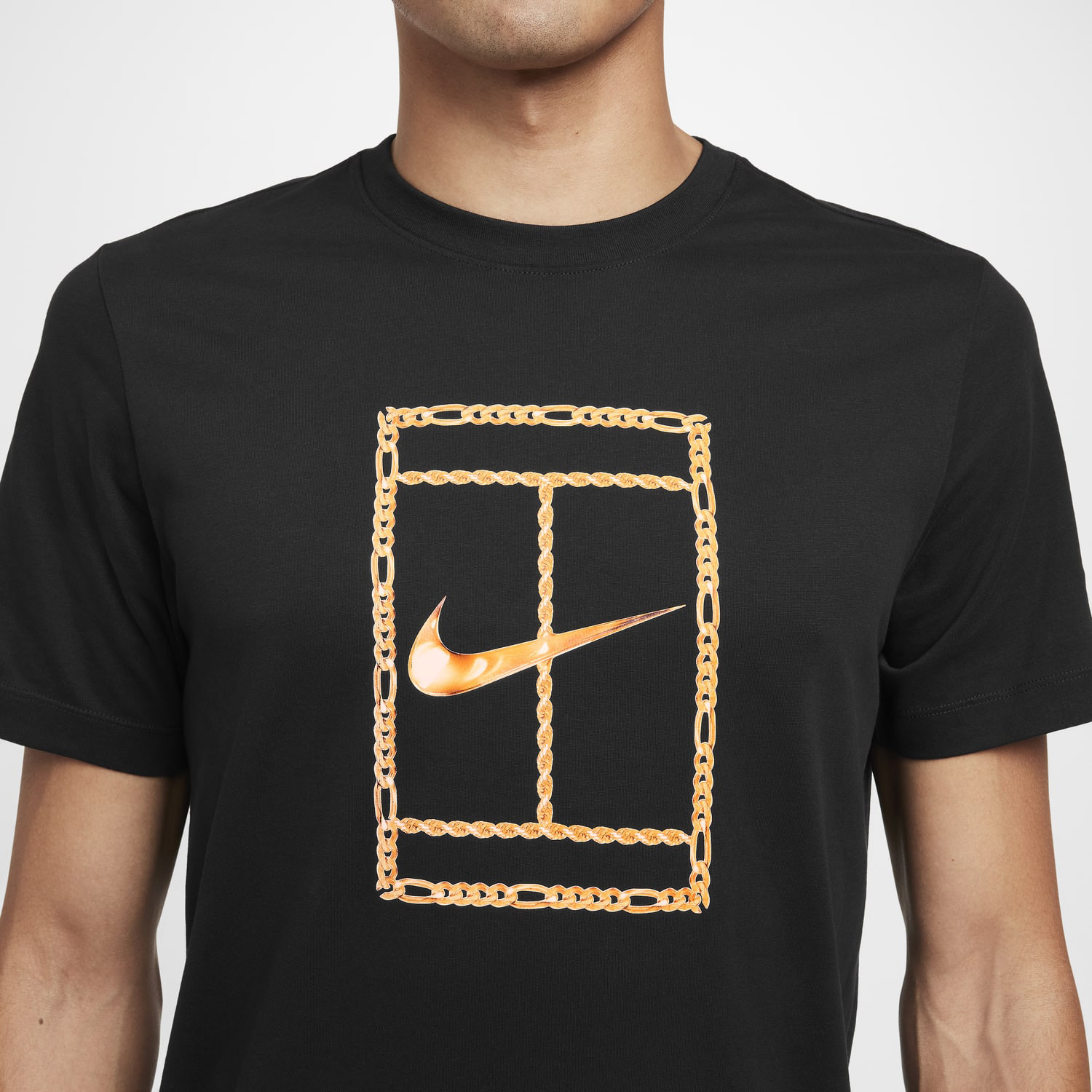 Nike Court Heritage T-Shirt - Black