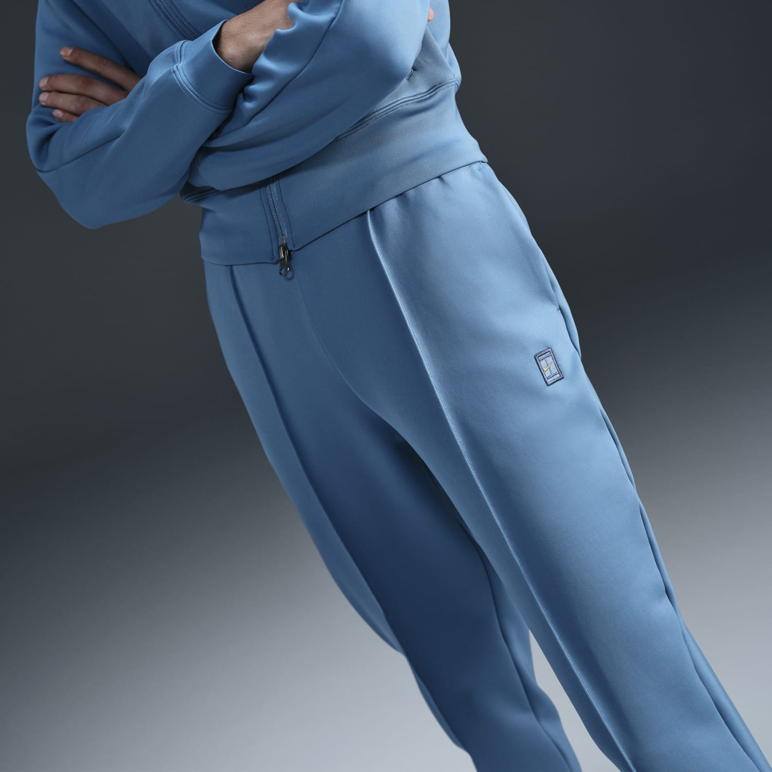 Nike Heritage Knit Pants - Aegean Storm