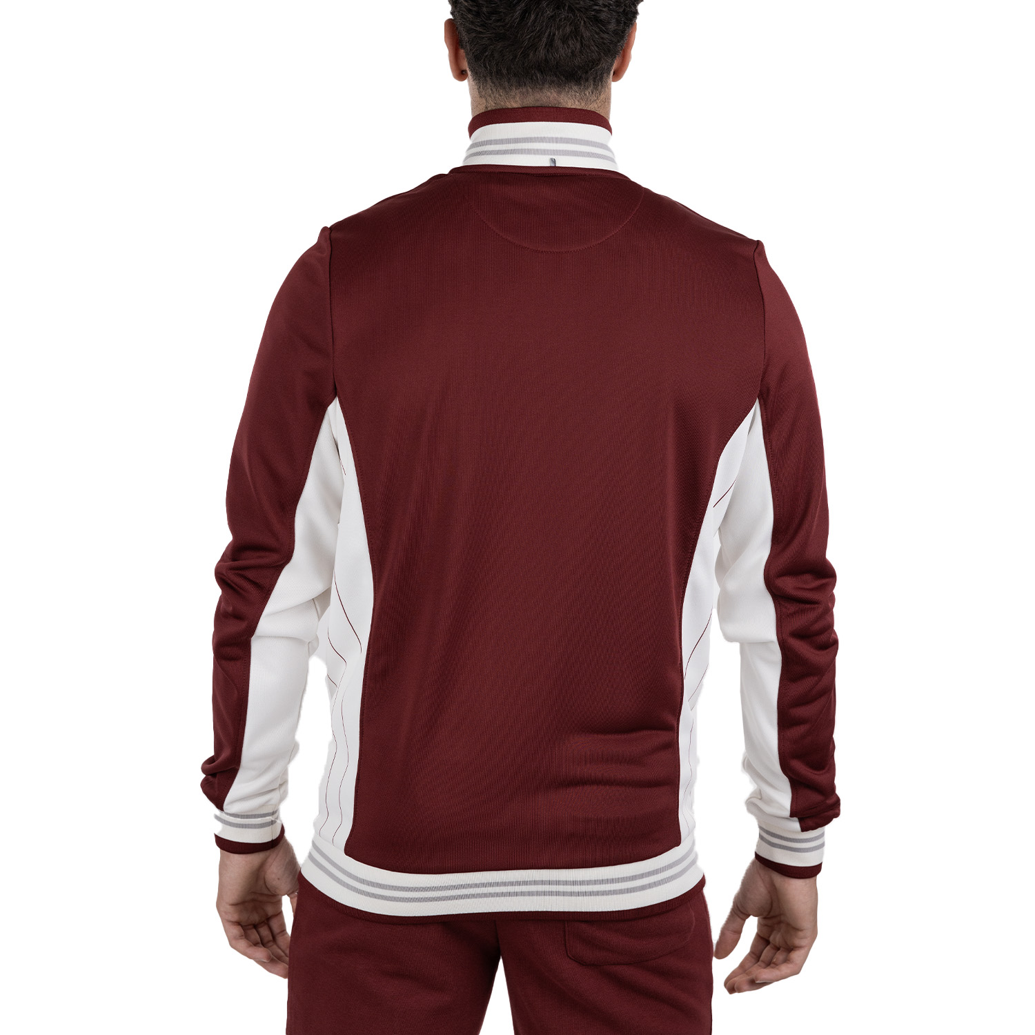 Fila Bjorn Jacket - Cabernet/White Alyssum