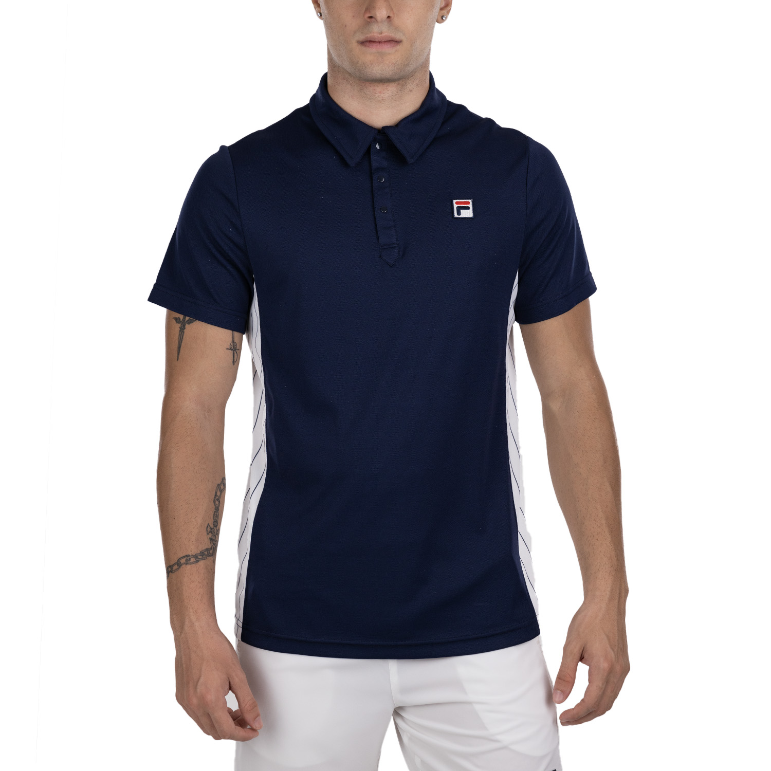 Fila Piero Polo - Navy/White Alyssum Comb