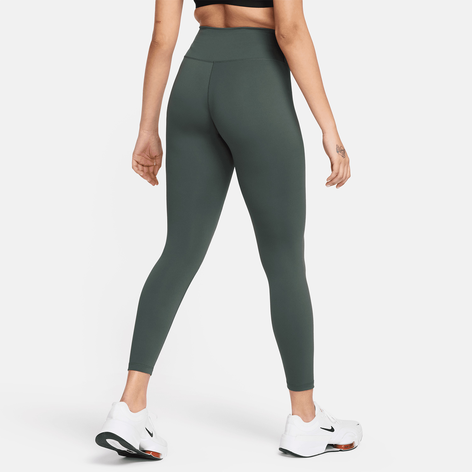 Nike One 7/8 Tights - Vintage Green/Black