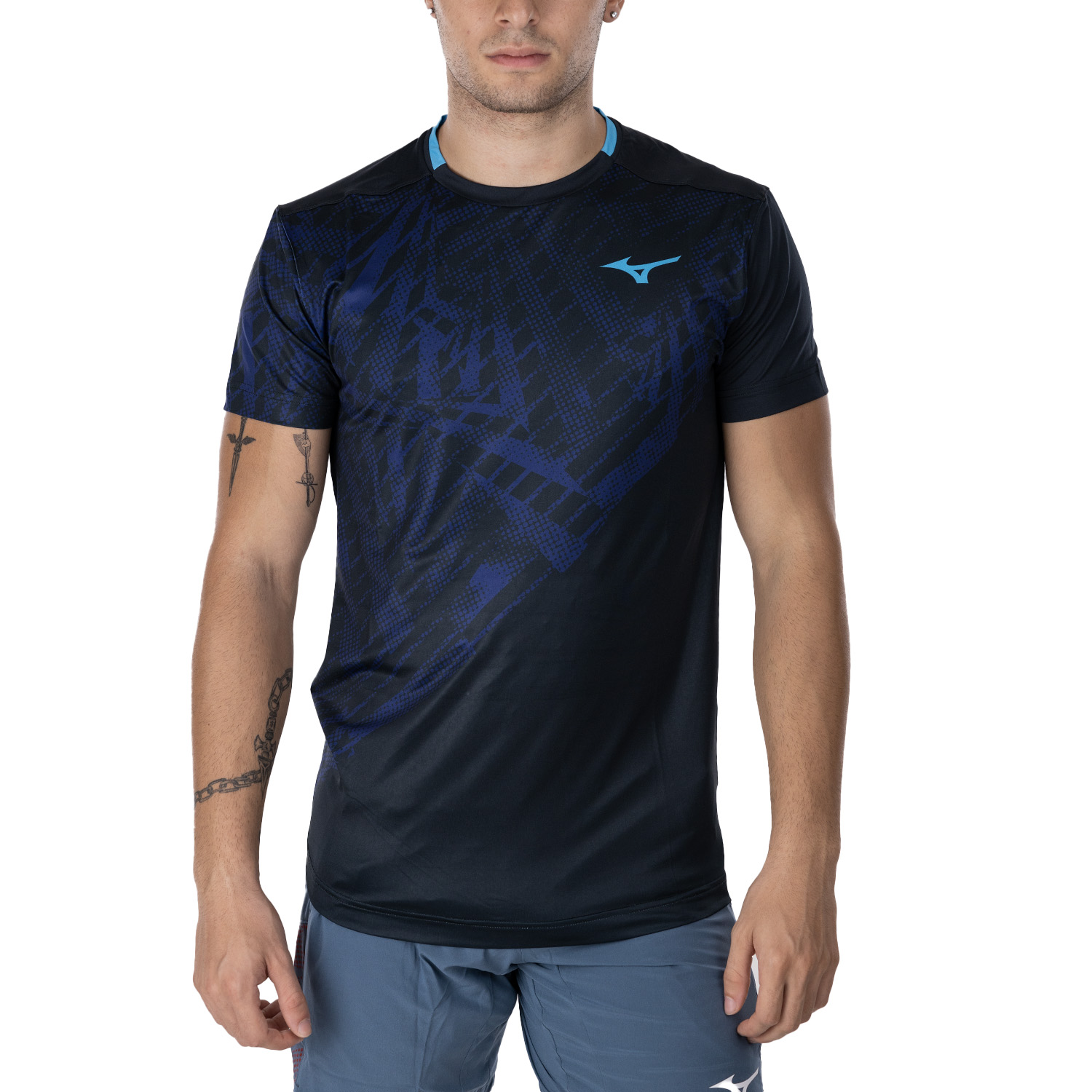 Mizuno Mugen Shadow Graphic T-Shirt - Black