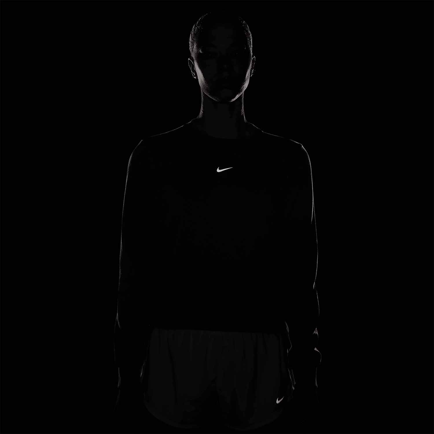 Nike Dri-FIT One Crew Hoodie - Vintage Green/Black