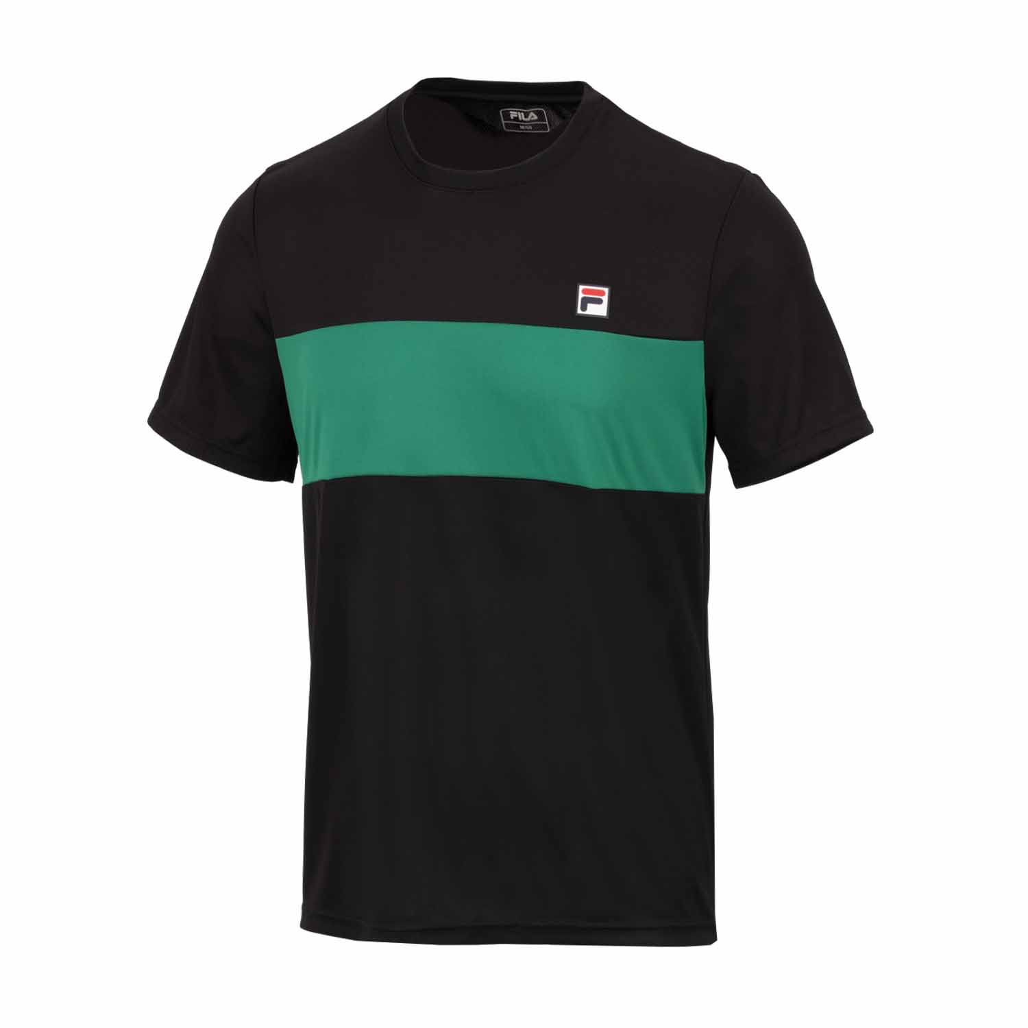 Fila Bosse T-Shirt Boy - Black/Green Jacket