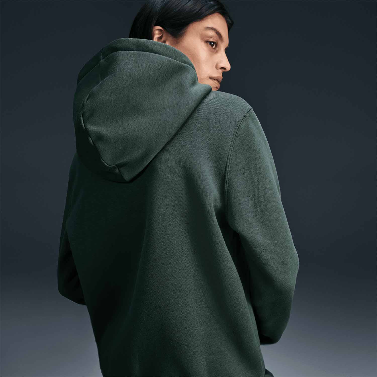 Nike Phoenix Hoodie - Vintage Green/Sail