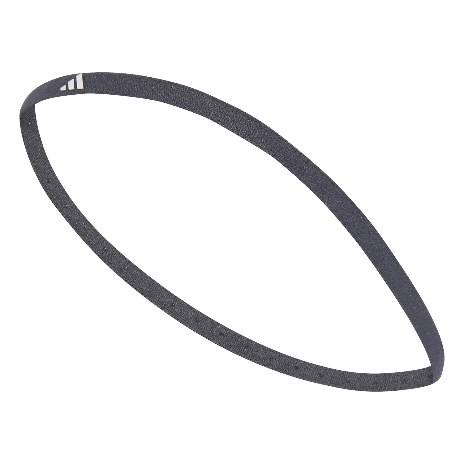 adidas Logo x 3 Mini Hairbands - Black/Grey Six/White